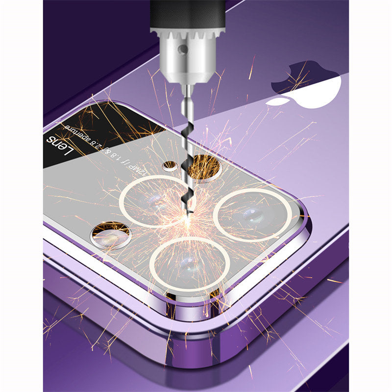 Luxury Ultra-Thin iPhone Case - Clear Transparent Hard PC Cover, MagSafe Compatible, Camera Protection,