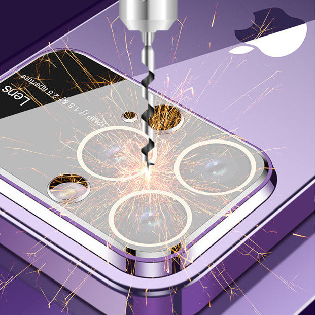 Luxury Ultra-Thin iPhone Case - Clear Transparent Hard PC Cover, MagSafe Compatible, Camera Protection,