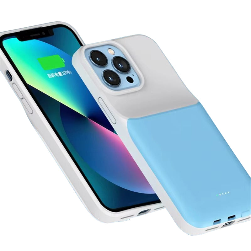 High Quality Apple iPhone Case MagSafe Compatible, Camera Lens & Screen Protection, Ultra Thin Shockproof Magnetic Full All Around Protection Cover with 5000mAh 10000mAh Power Bank