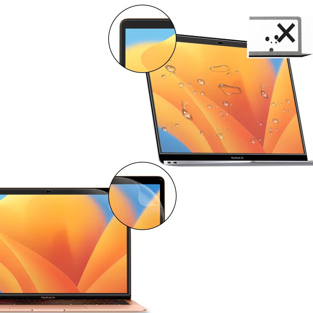 Premium HD Screen Protector for MacBook Air and Pro – Soft Film Guard Cover for 13, 14, 15, 16 Inch Models with Touch Bar, Anti-Scratch Laptop Accessory