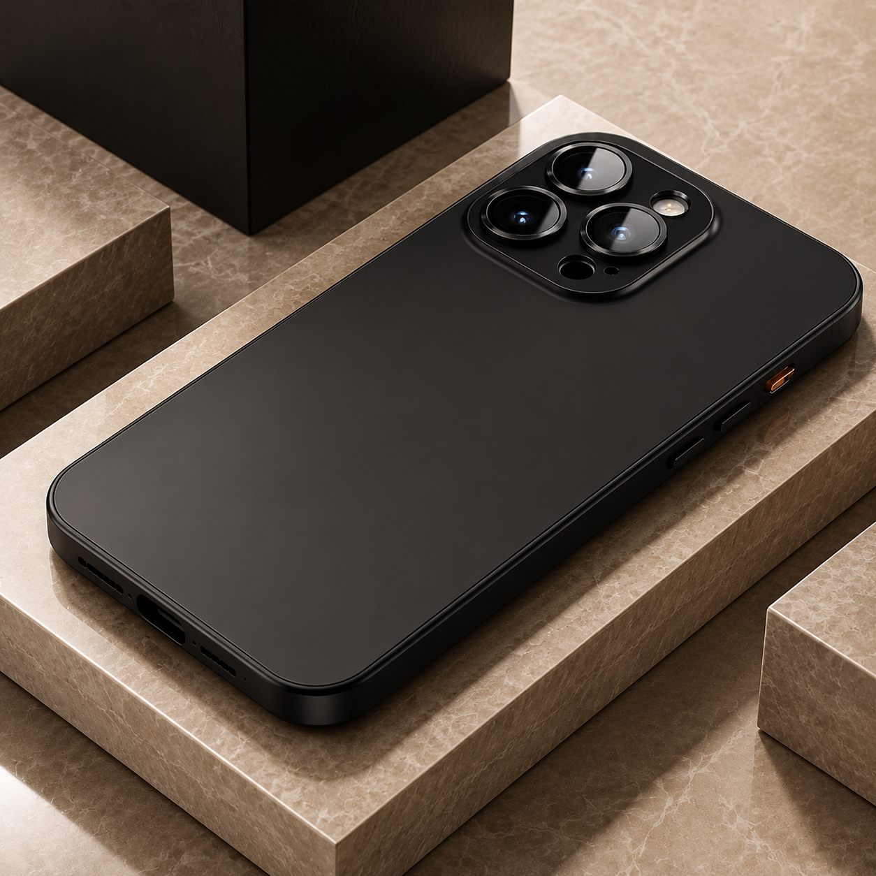 Premium iPhone Case Aluminum Metal Frame Shockproof Protective Cover PC Back Camera Lens Protection Wireless Charging Compatible Slim Luxury Design