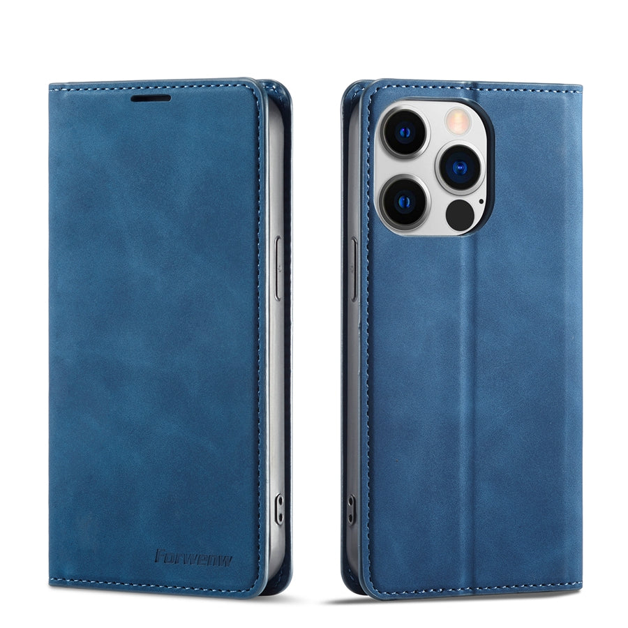 Thin Suede Leather Wallet iPhone Case – Flip Cover with Strong Magnet, Card Holder, and Premium Protection for iPhone Models