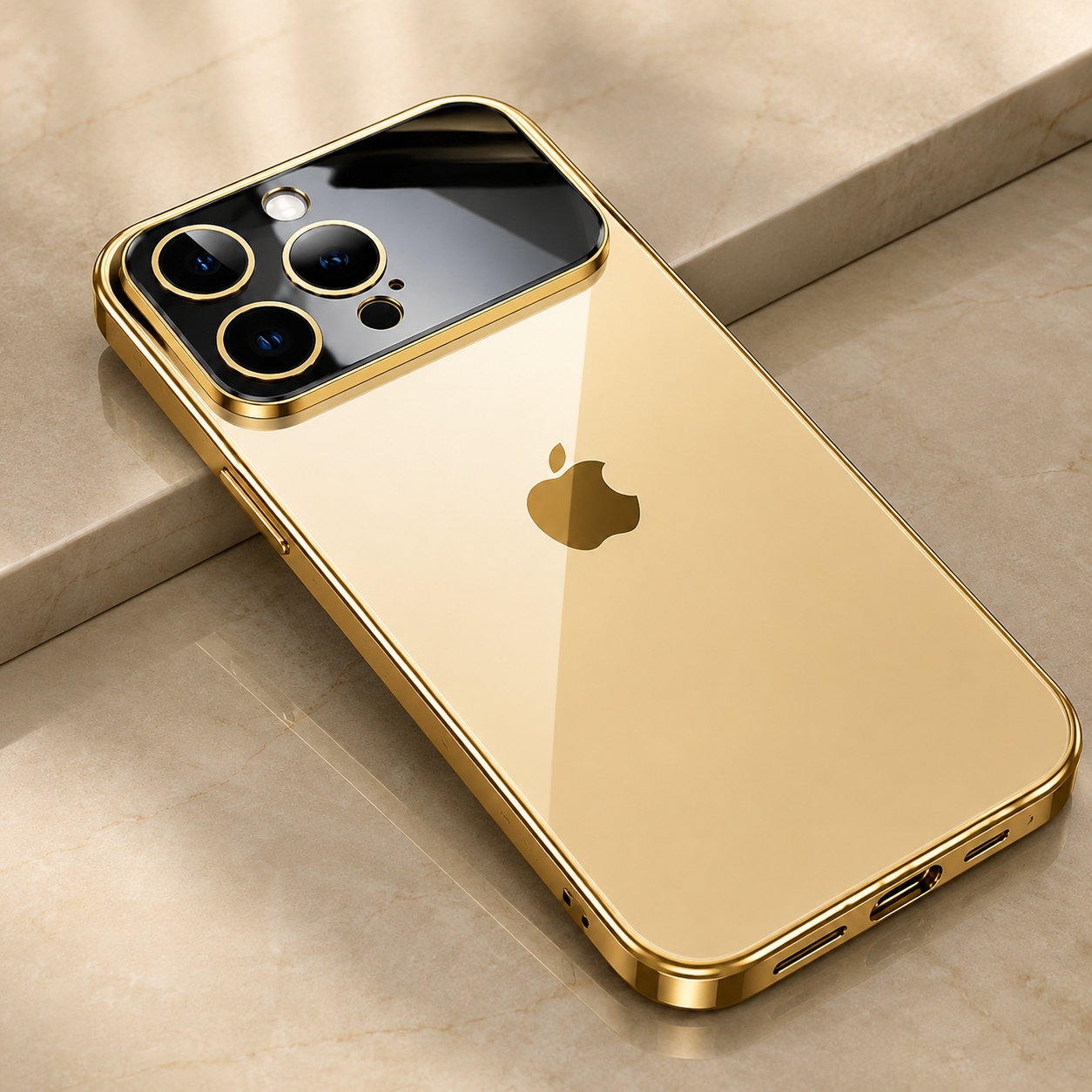 Premium iPhone Case MagSafe Compatible Clear Transparent Hard PC Cover Shockproof Silicone Bumper Camera Lens Protection Ultra Thin Full Coverage