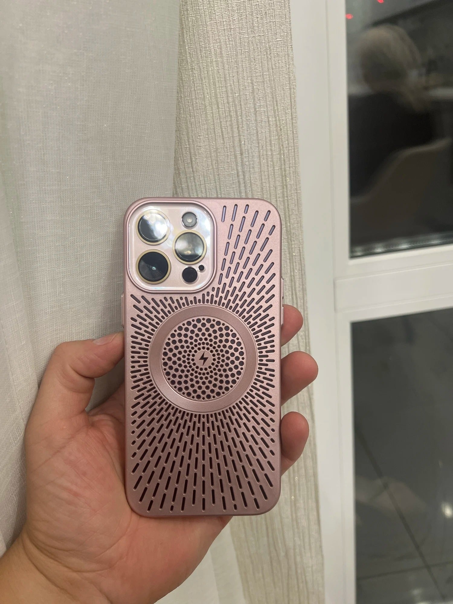 Premium Apple iPhone Case, MagSafe Compatible, Camera Lens & Screen Protection, Ultra Thin, Shockproof, Magnetic Full All Around Cover – Slim PC Case with Heat Dissipation, Wireless Charging & Titanium Lens Cover