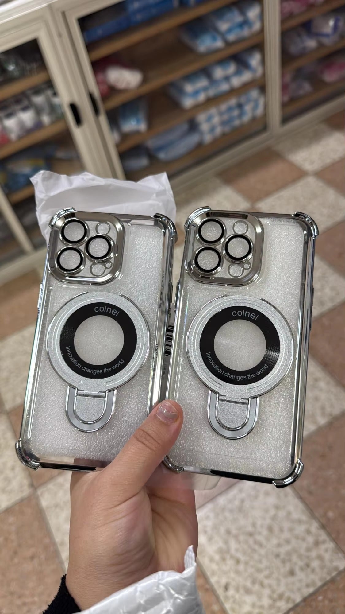 Luxury Apple iPhone Case Compatible, Camera Lens & Screen Protection, Ultra Thin Shockproof Full All Around Protection Cover