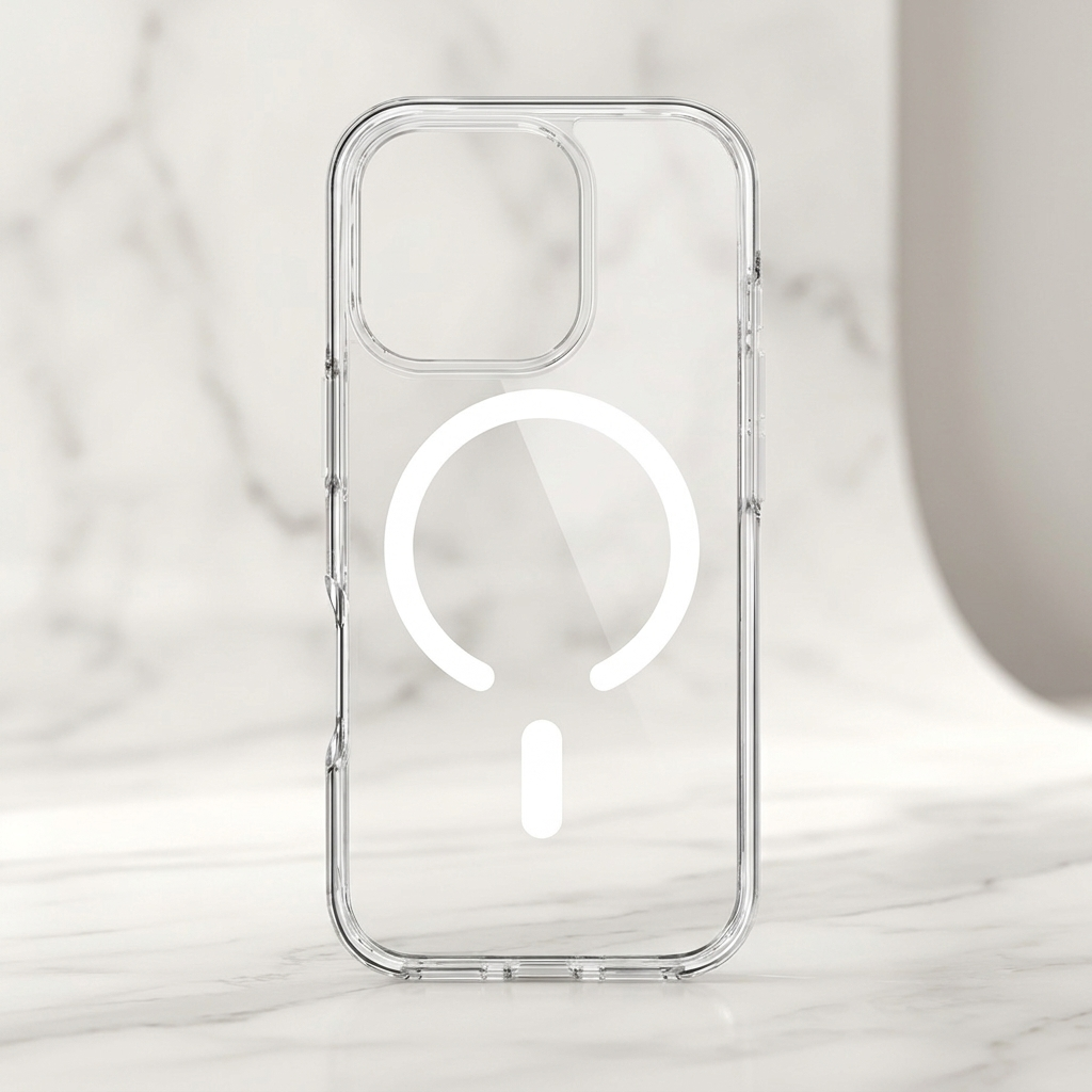 Clear Slim Phone Case Transparent Cover Compatible with iPhone 16 Pro Max