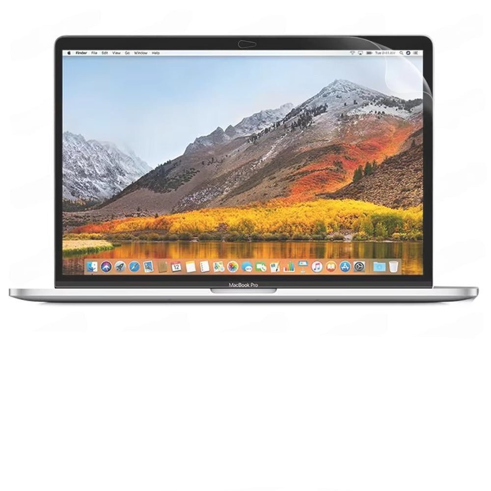 Premium MacBook Screen Protector Film – Anti-Scratch, Anti-Fingerprint Soft Guard, HD Clarity, Easy-Clean Eye Protection for Touch Bar & Non-Touch Devices