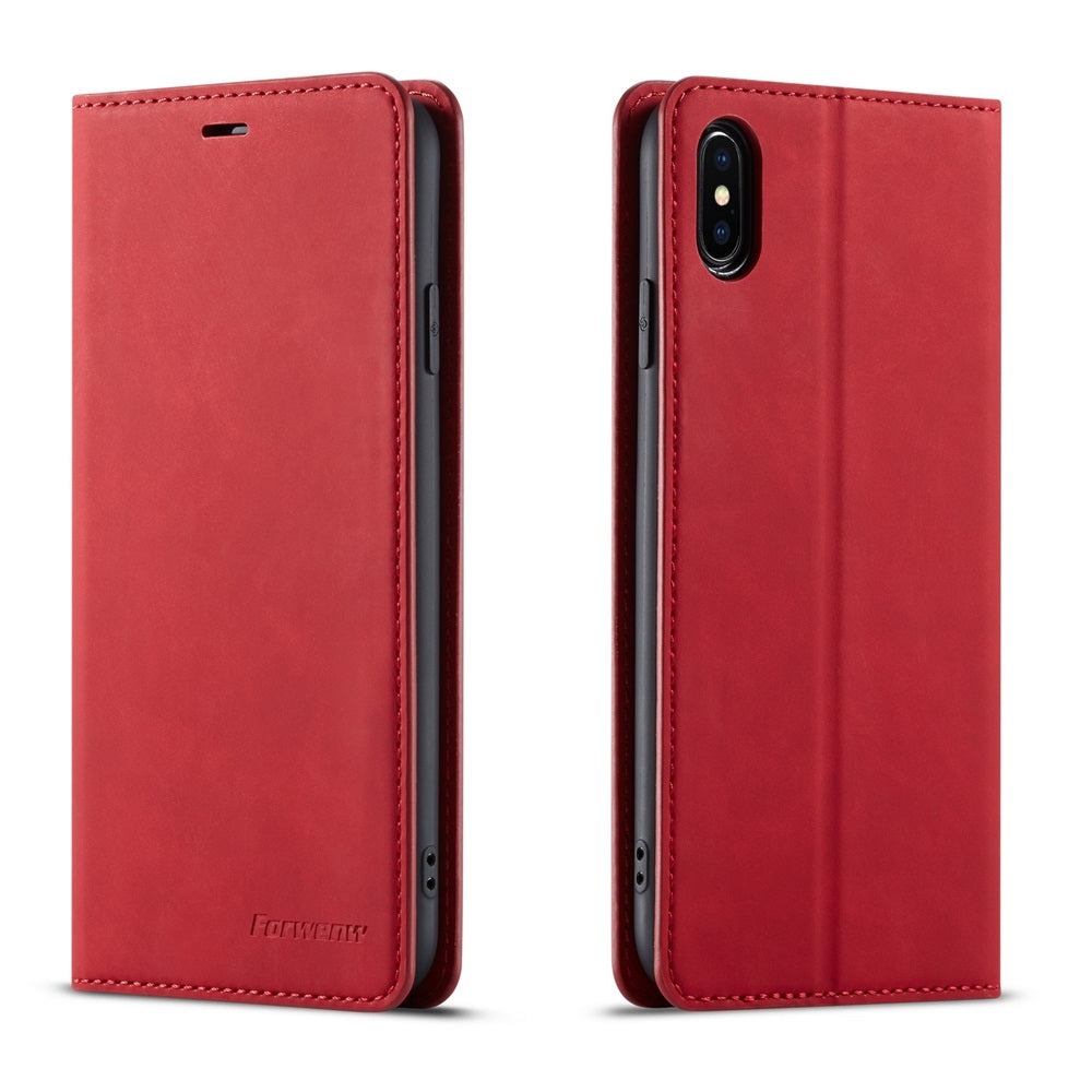 Thin Suede Leather Wallet iPhone Case – Flip Cover with Strong Magnet, Card Holder, and Premium Protection for iPhone Models