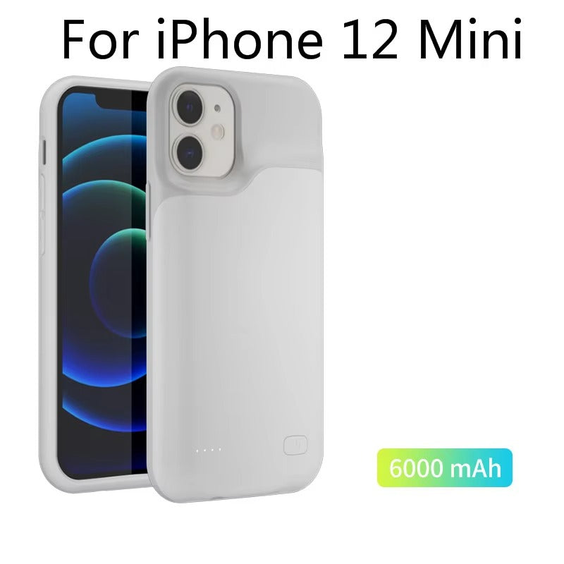 Robust Apple iPhone Case MagSafe Compatible, Camera Lens & Screen Protection, Ultra Thin Shockproof Magnetic Full All Around Protection Cover with External Battery Power Bank