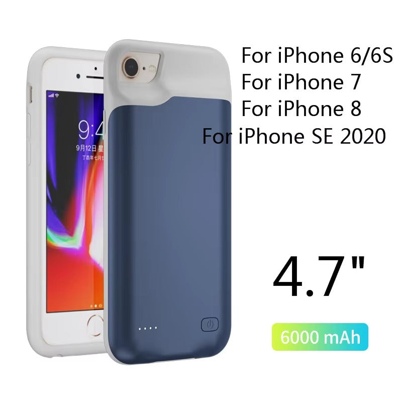 Robust Apple iPhone Case MagSafe Compatible, Camera Lens & Screen Protection, Ultra Thin Shockproof Magnetic Full All Around Protection Cover with External Battery Power Bank