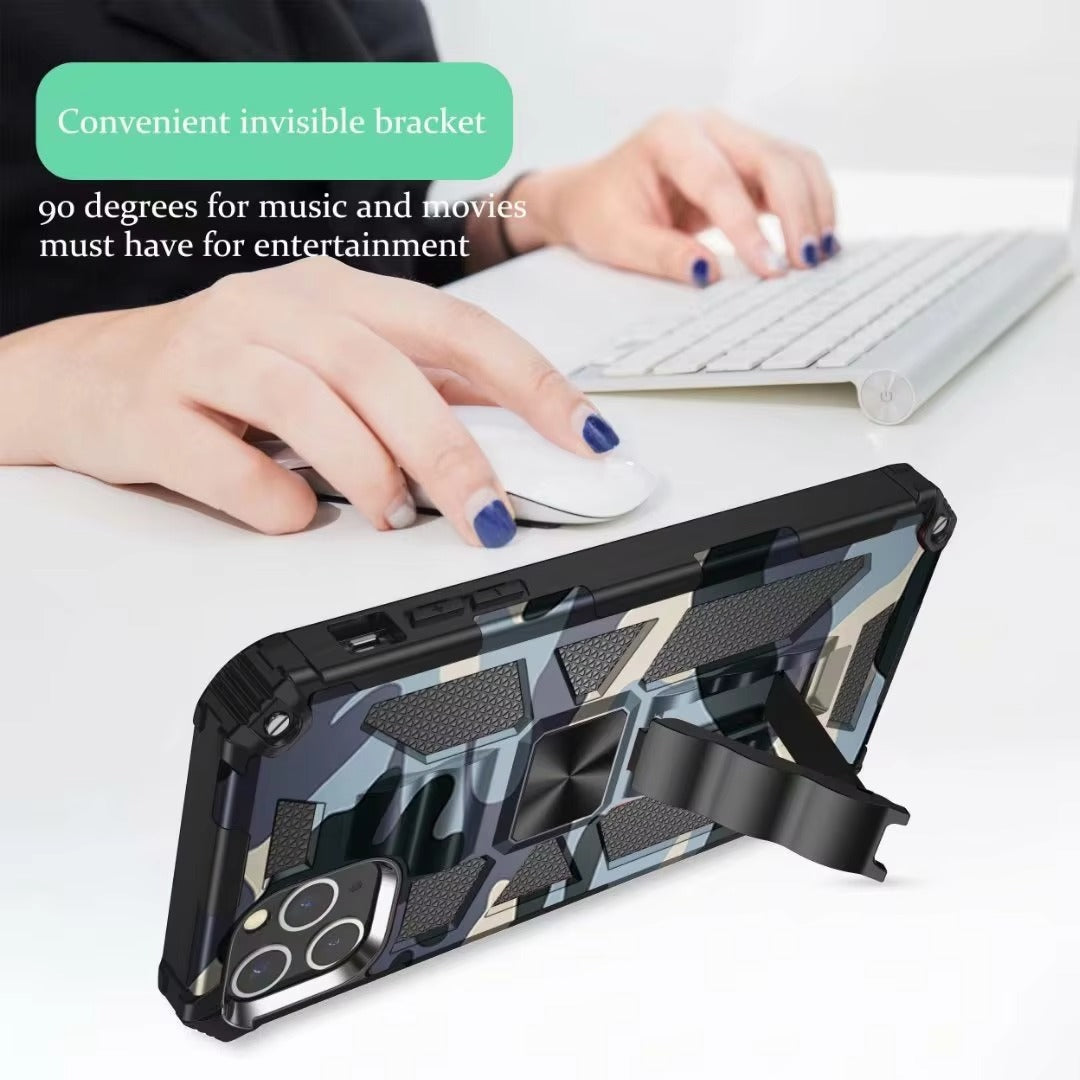 Robust Apple iPhone Case, MagSafe Compatible, Camera Lens Protection, Screen Protection, Ultra Thin, Shockproof Hybrid