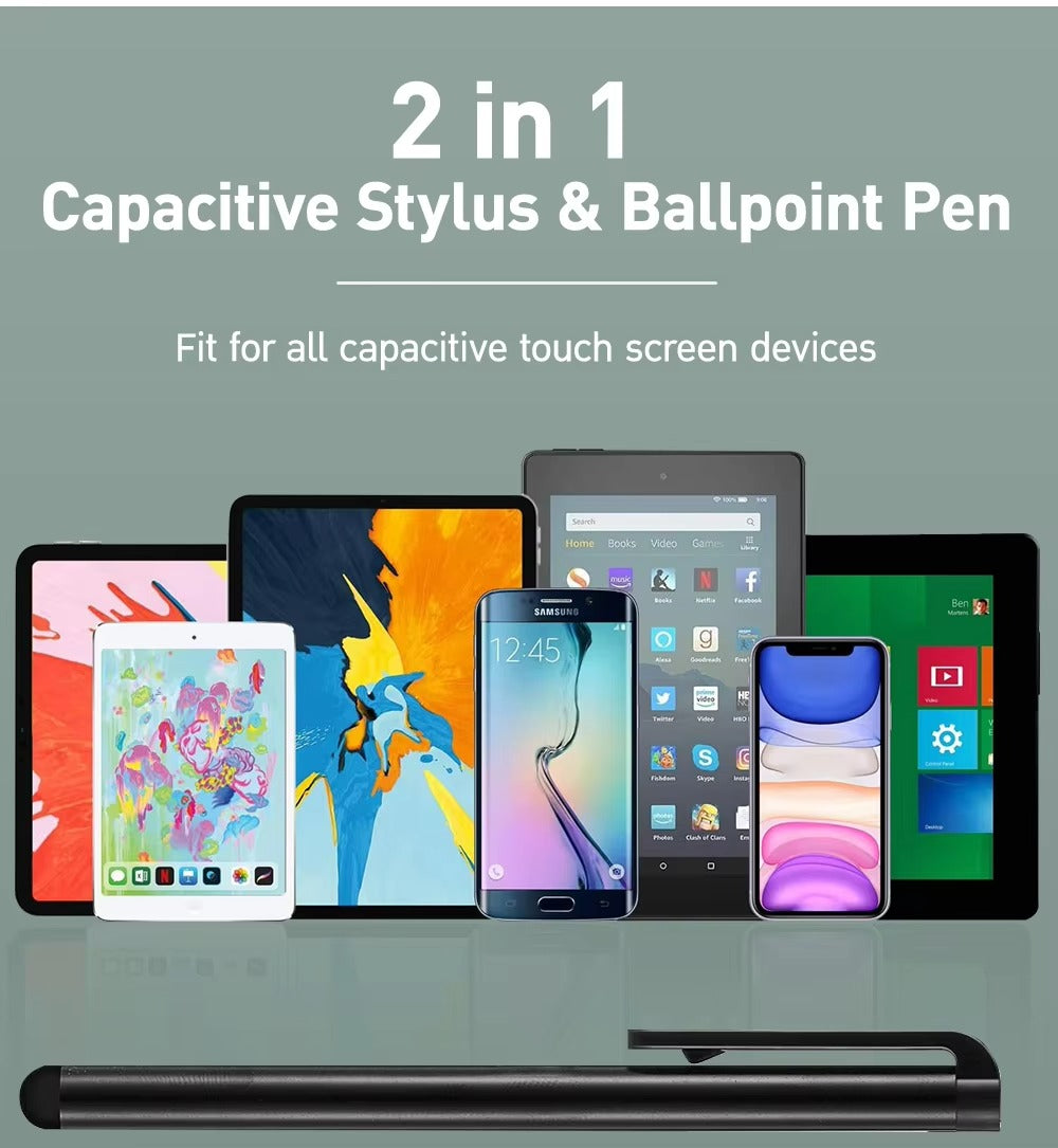 Premium Universal Stylus Pen – Sensitive, Capacitive Touch Screen Drawing Pen for Apple iPad, iPhone, and Other Tablets