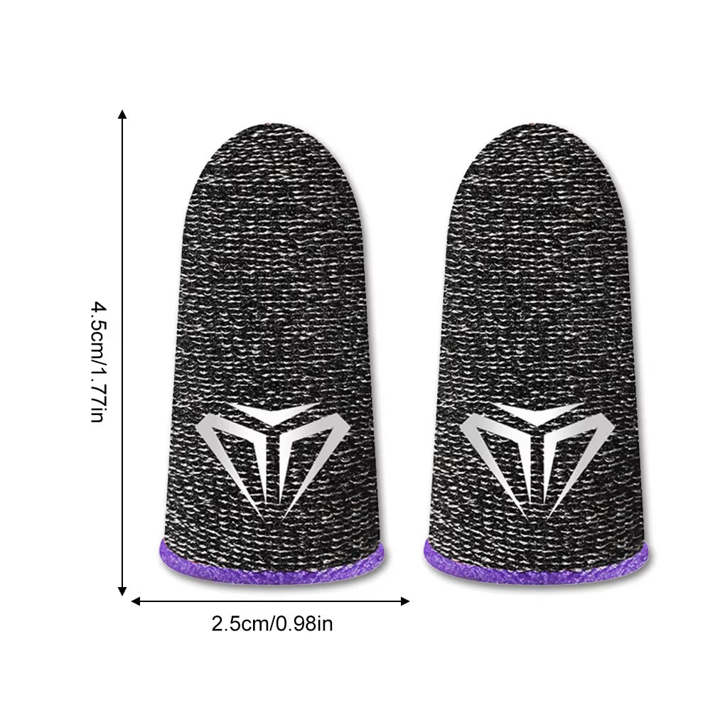 High Quality Gaming Finger Sleeves for iPhone – 10-Pack Breathable Anti-Slip Touchscreen Thumb Gloves for Mobile Gamers