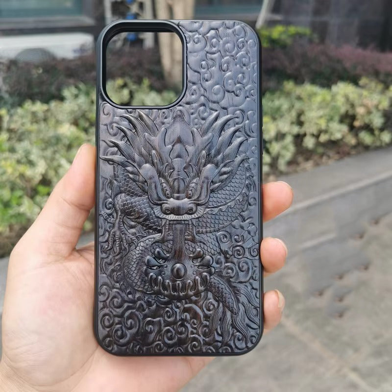 Luxury Apple iPhone Case, MagSafe Compatible, Camera Lens Protection, Screen Protection, Ultra Thin, Shockproof, Magnetic, Full All Around Protection, 3D Carved Wood Cover