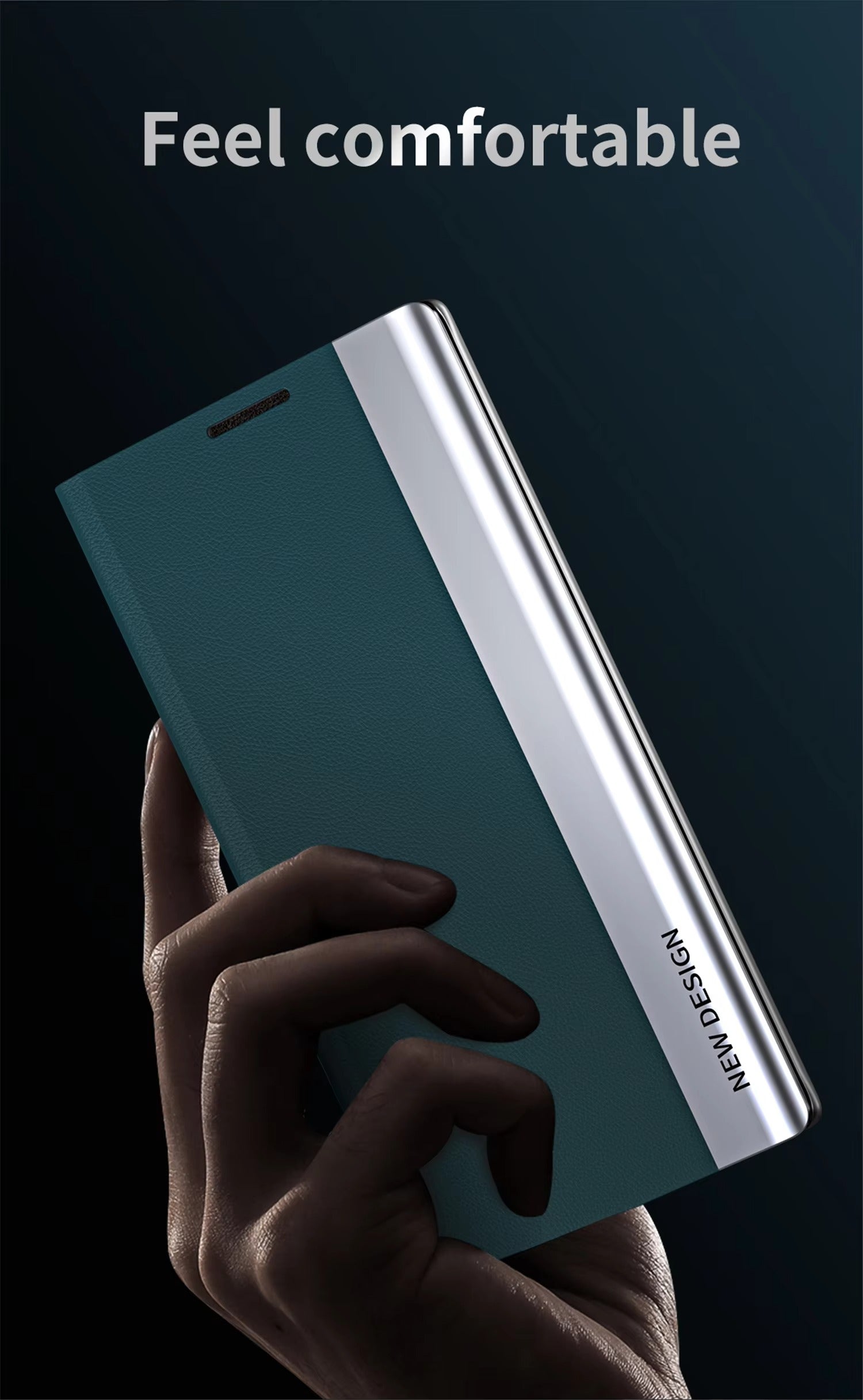 Luxury Flip Apple iPhone Case, MagSafe Compatible, Ultra Thin Magnetic Shockproof Full Protection Cover