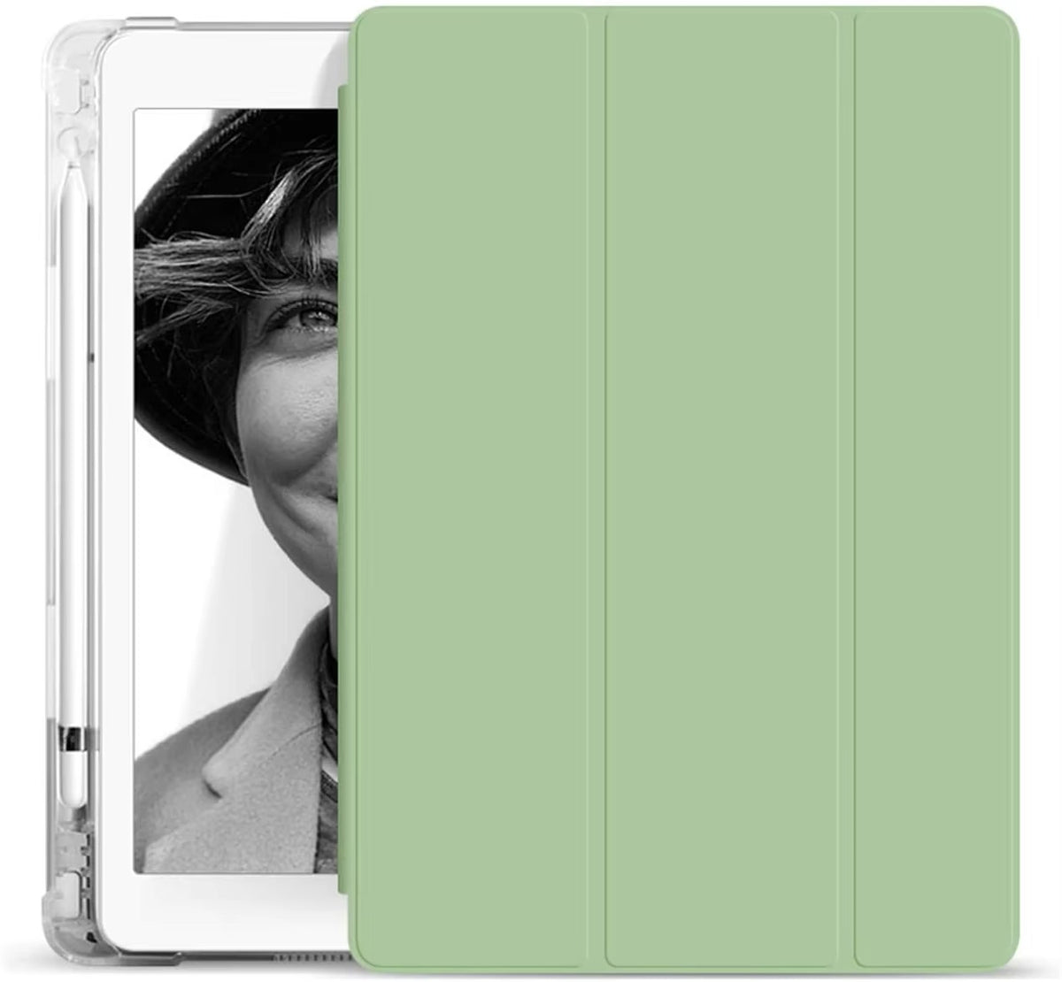 High Quality iPad Case with Pencil Holder – Slim, Magnetic Cover, Auto Sleep/Wake, Kickstand Support, Compatible with 10.2", 10.5", 10.9", 11" Tablets