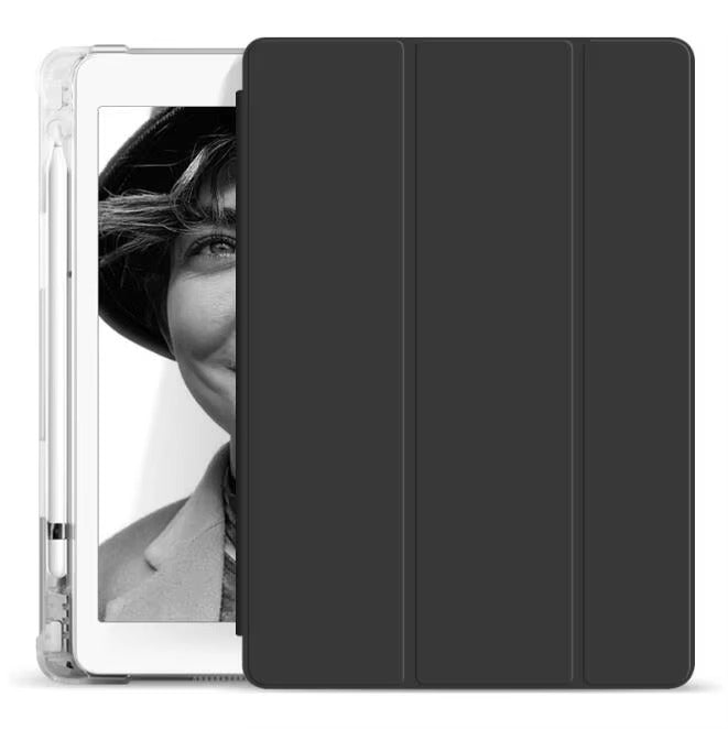 High Quality iPad Case with Pencil Holder – Slim, Magnetic Cover, Auto Sleep/Wake, Kickstand Support, Compatible with 10.2", 10.5", 10.9", 11" Tablets