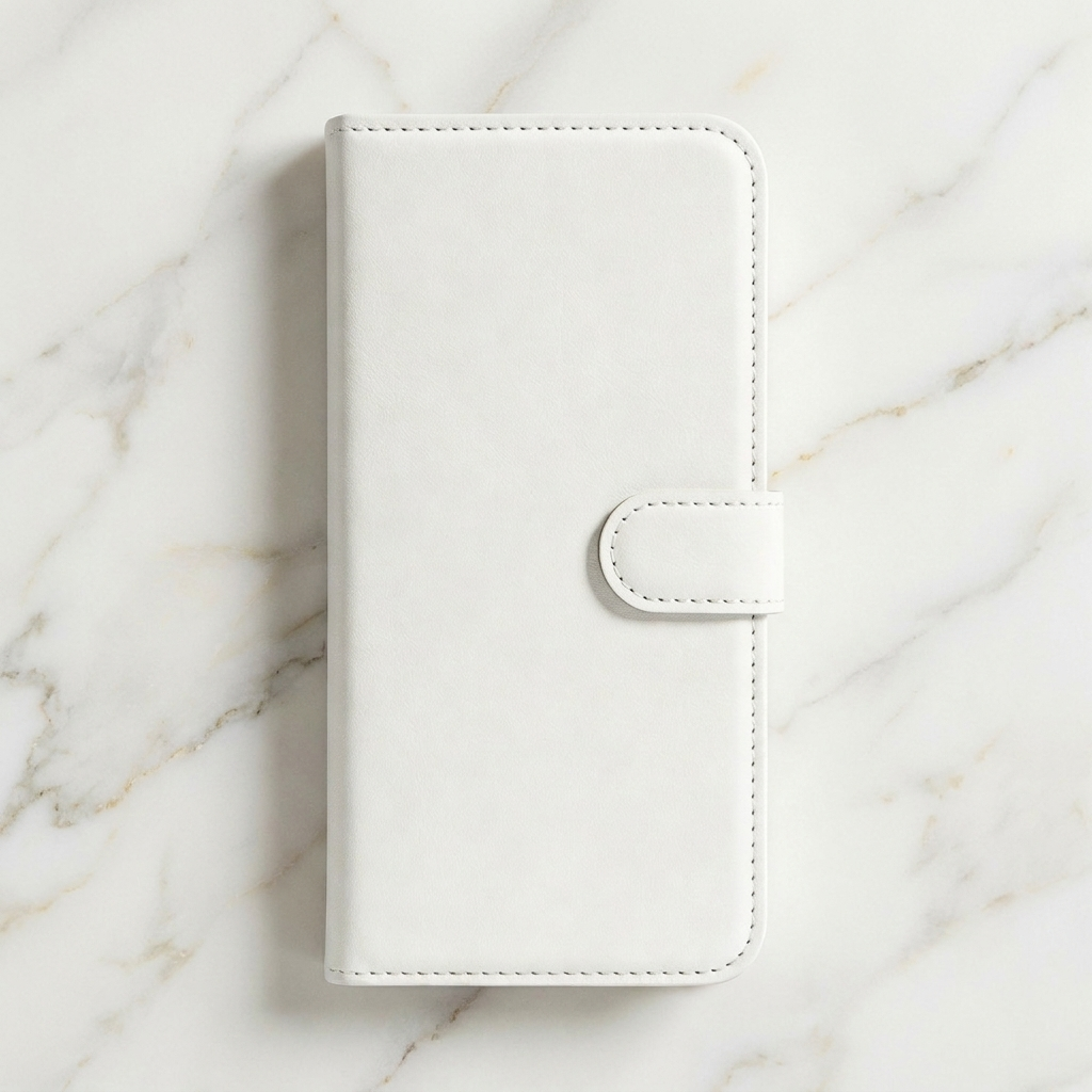 Leather-Look Wallet Flip Case with Card Slots Compatible with iPhone 16 Pro Max