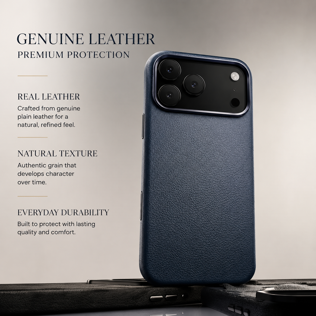 Luxury iPhone Case MagSafe Compatible Leather Protective Cover Metal Camera Lens Protection Shockproof Anti Fingerprint Magnetic Wireless Charging Full Coverage