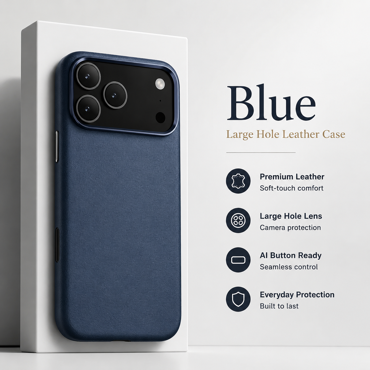 Luxury iPhone Case MagSafe Compatible Leather Protective Cover Metal Camera Lens Protection Shockproof Anti Fingerprint Magnetic Wireless Charging Full Coverage
