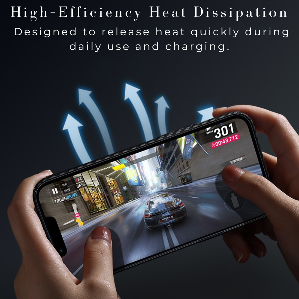 Luxury Ultra-Thin Carbon Fiber Matte iPhone Case – 0.2mm PP Back Cover for iPhone Models, Lightweight, Sleek, and Durable Protection