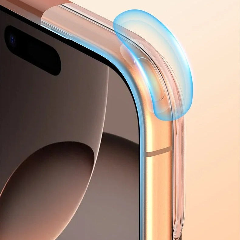 Premium Clear MagSafe iPhone Case – Shockproof Armor Protective Cover with Camera Control Button, Anti-Scratch Transparent Back
