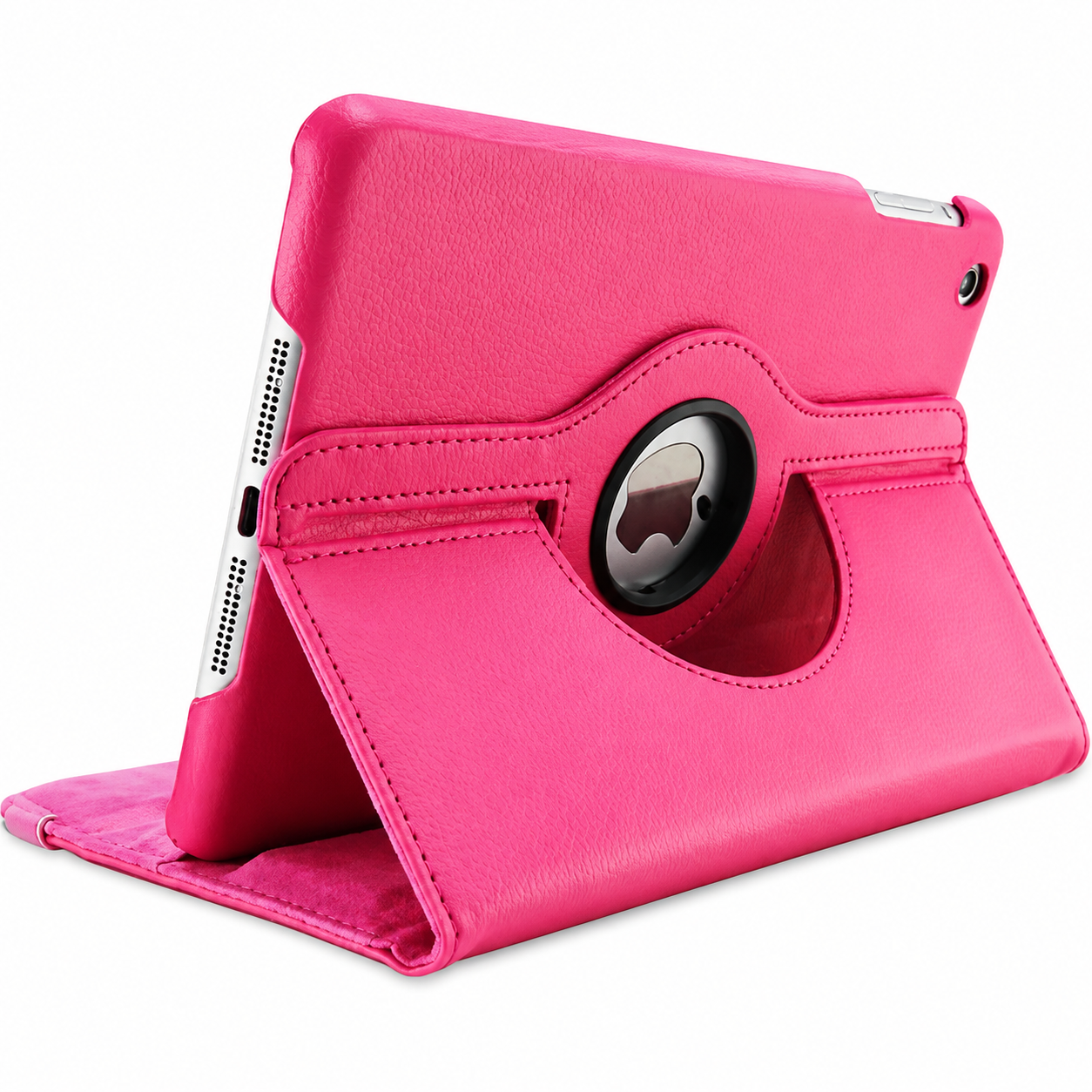 Premium 360° Rotating PU Leather iPad Case Smart Cover Auto Sleep Wake Shockproof Protective Stand Multi-Angle Tablet Case Compatible with iPad