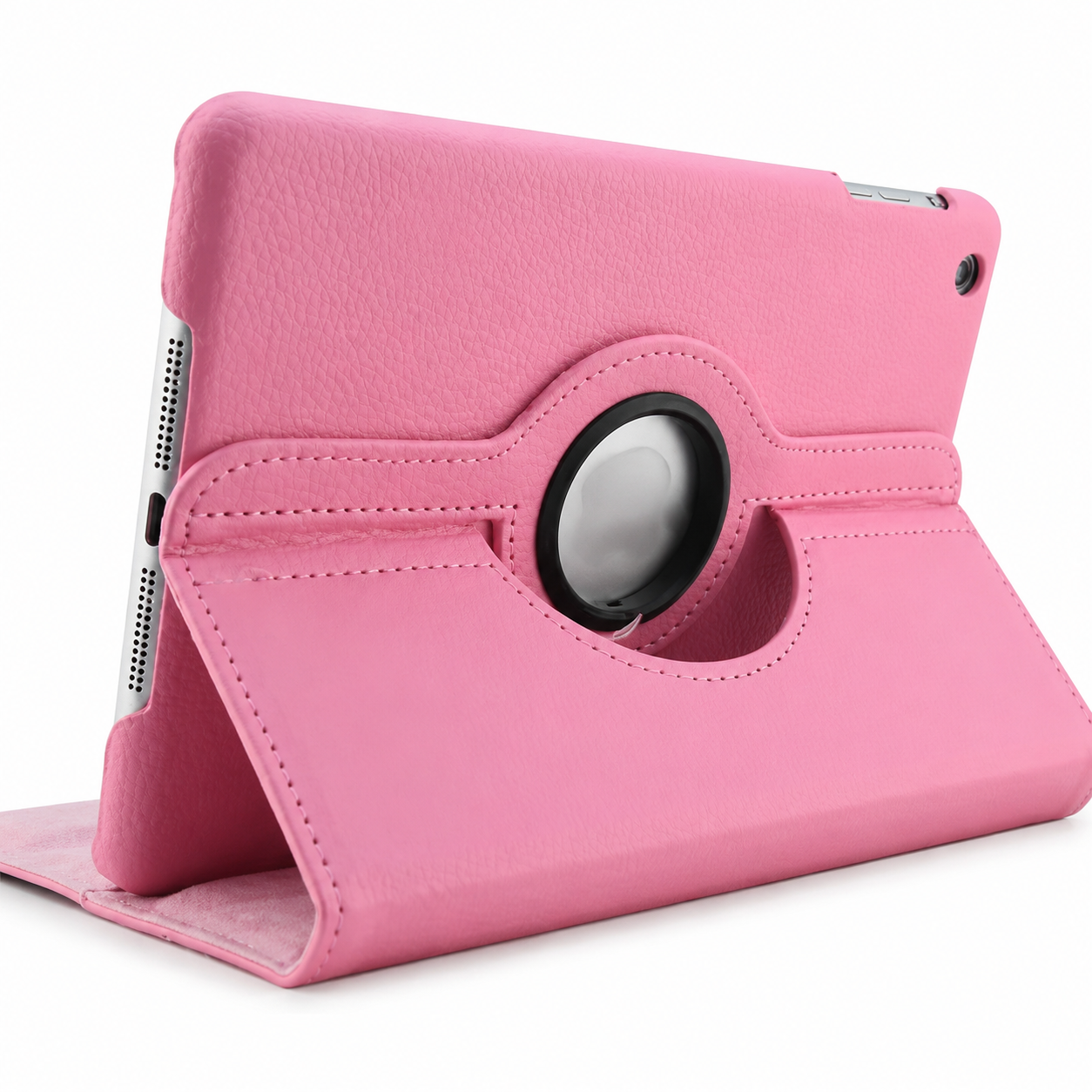 Premium 360° Rotating PU Leather iPad Case Smart Cover Auto Sleep Wake Shockproof Protective Stand Multi-Angle Tablet Case Compatible with iPad