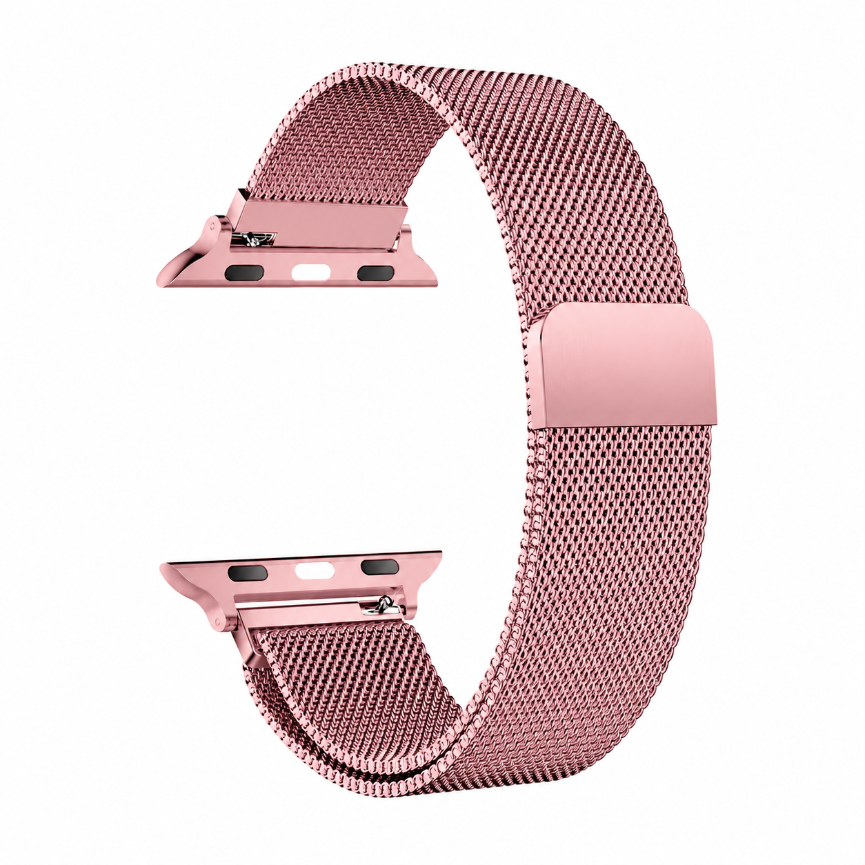 Premium Apple Watch Milanese Loop Band Stainless Steel Mesh Magnetic Adjustable Watch Strap Replacement Wristband Compatible with Apple Watch Bracelet