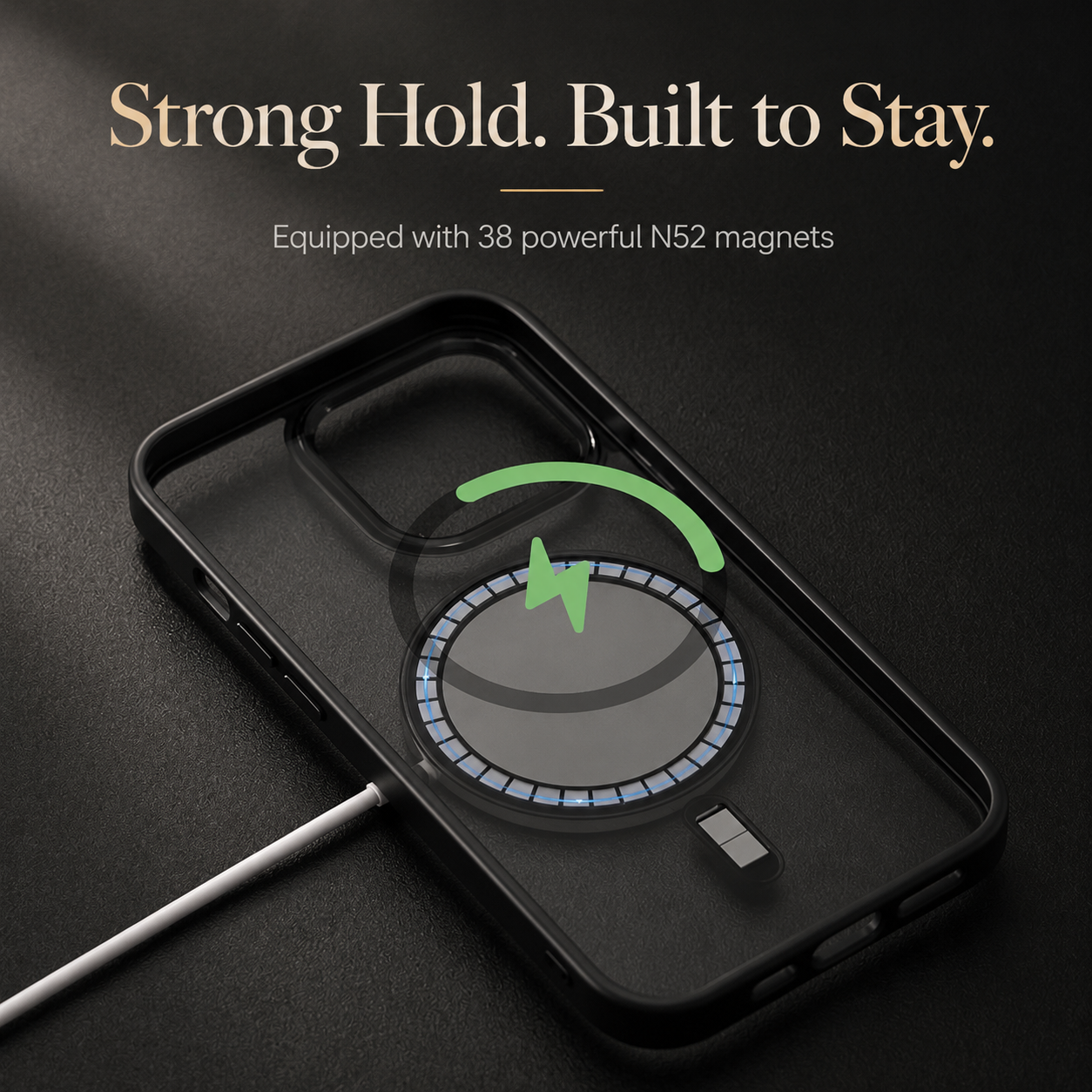 Premium Clear MagSafe iPhone Case Transparent PC Cover TPU Bumper Magnetic Wireless Charging Shockproof Slim Protective Cover Lens Protection