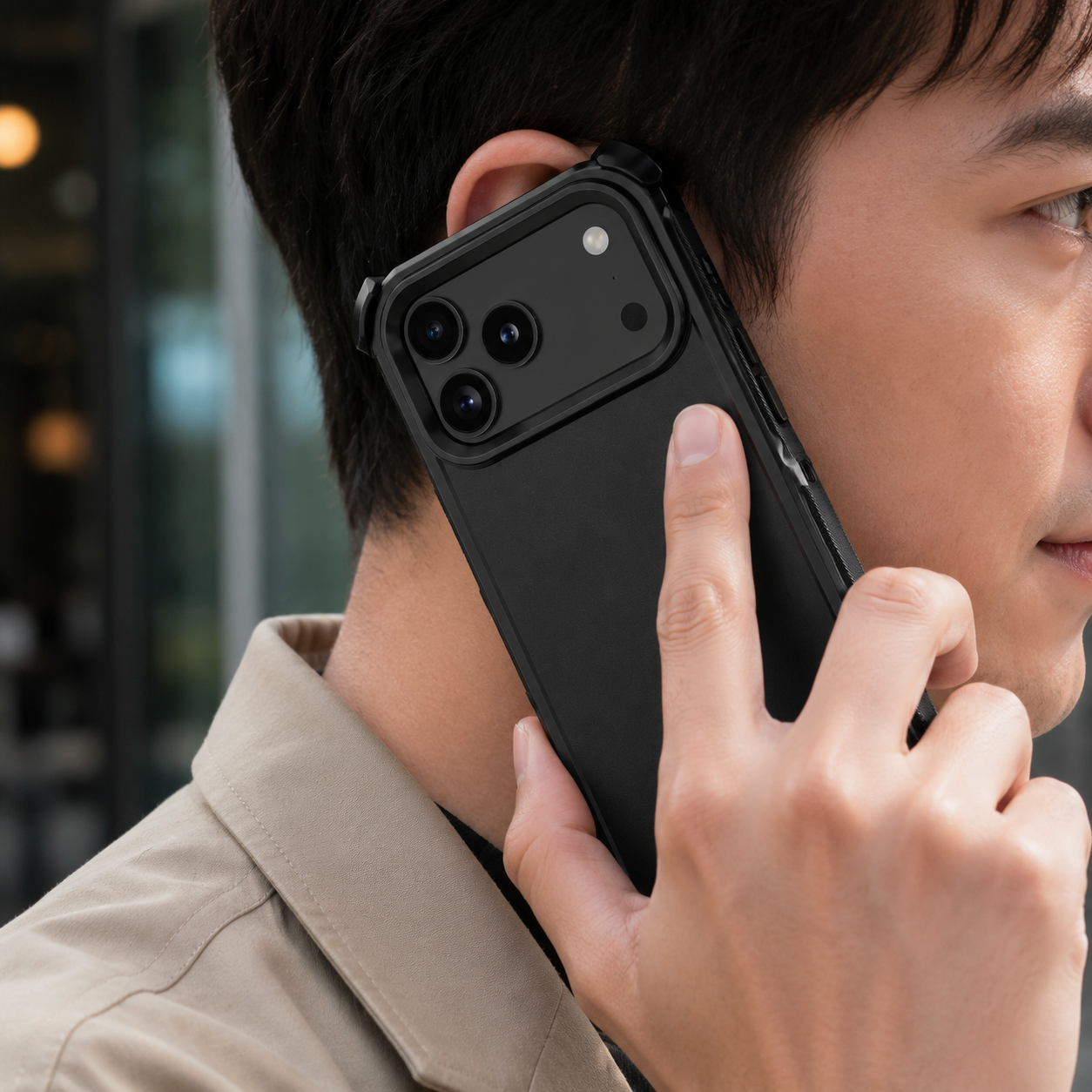 Premium Durable iPhone Case Heavy Duty 3 Layer Hybrid Cover with Belt Clip Holster Shockproof Hard PC Matte Anti Fingerprint Protective Rugged Design