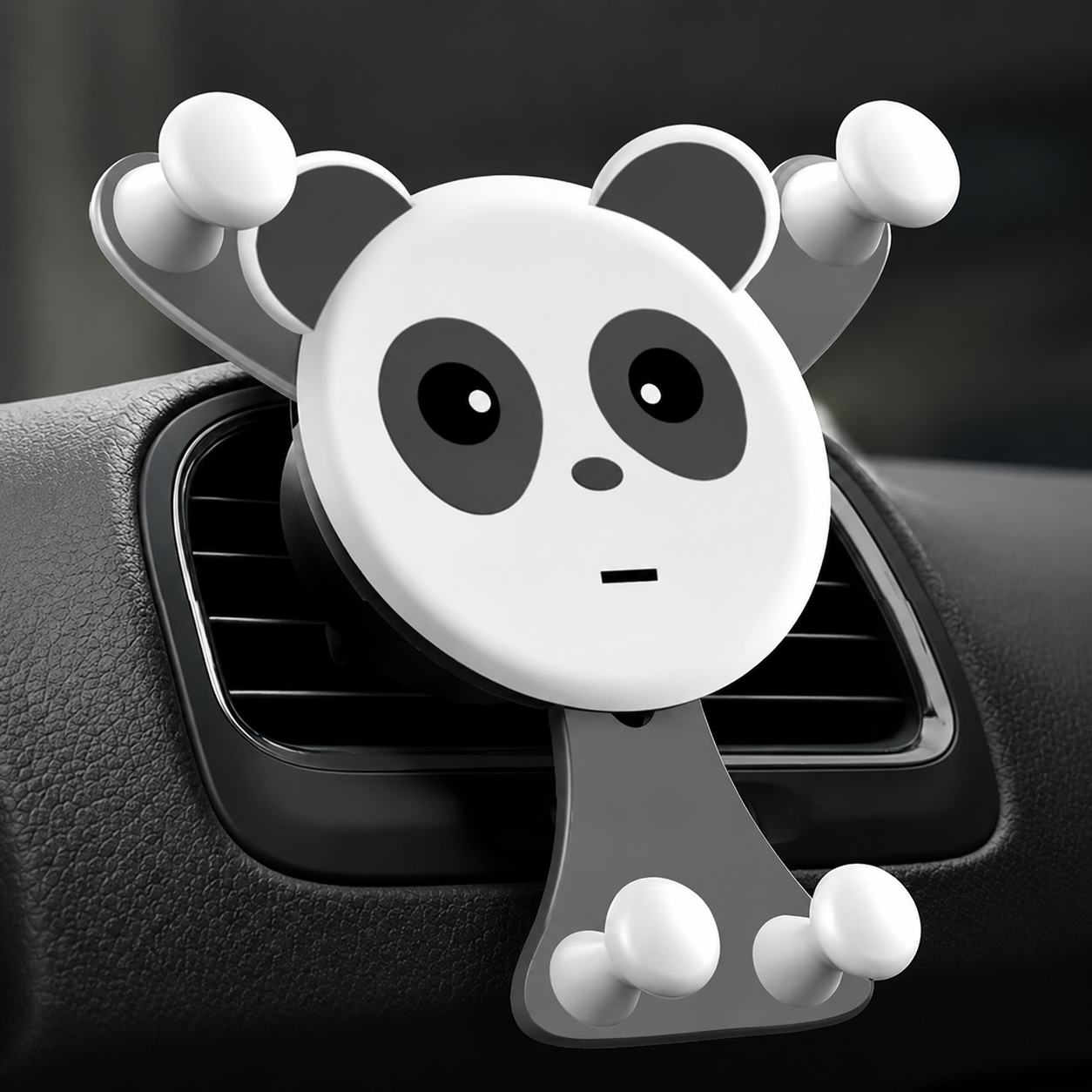 Premium Gravity Car Phone Holder Auto Lock Air Vent Phone Mount Hands-Free Smartphone Holder Anti-Slip Car Mount GPS Compatible with iPhone