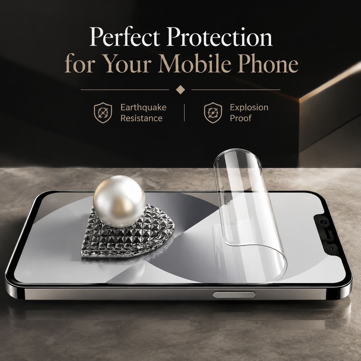 Premium Hydrogel Screen Protector Flexible Full Cover Protective Film Scratch Resistant Smooth Touch Impact Protection Compatible with iPhone