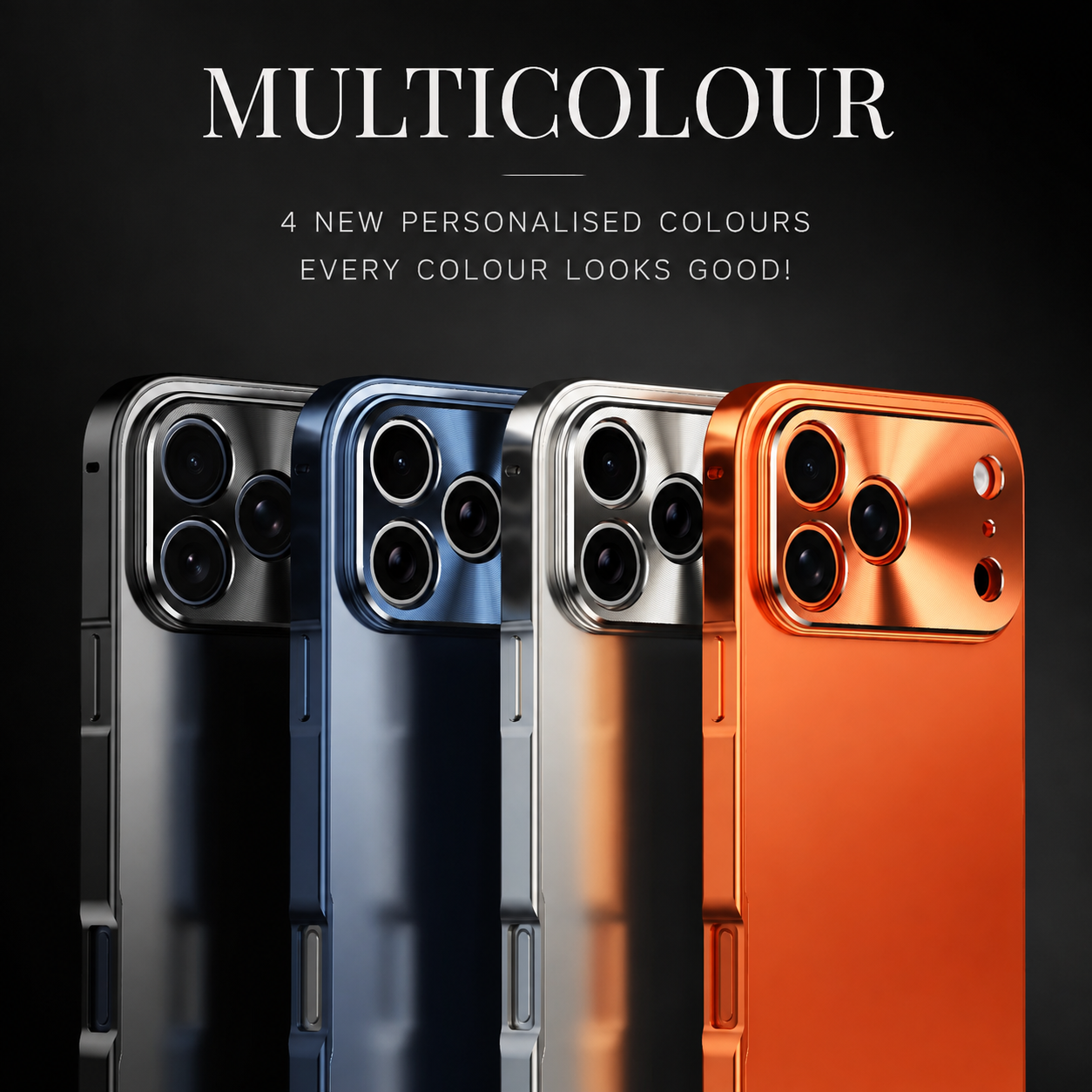 Premium Luxury iPhone Case Aluminum Alloy Frame Frosted Matte Backplate Cover Shockproof Camera Lens Protection Ultra Thin Slim Durable Design Finish