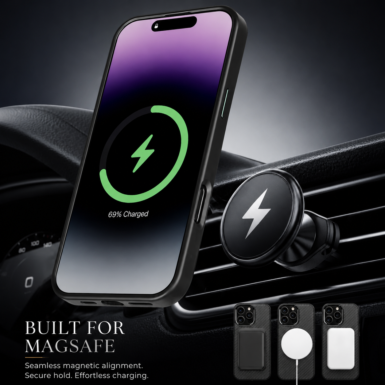 Premium Luxury iPhone Case Carbon Fiber Aramid Armor Cover Metal Frame Shockproof Full Coverage Wireless Charging Protective Durable Design Finish