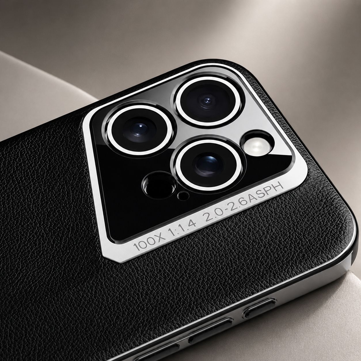 Premium Luxury iPhone Case Electroplated Genuine Leather Cover Hard PC Back TPU Frame Shockproof Camera Lens Protection Slim Anti Slip Design Finish