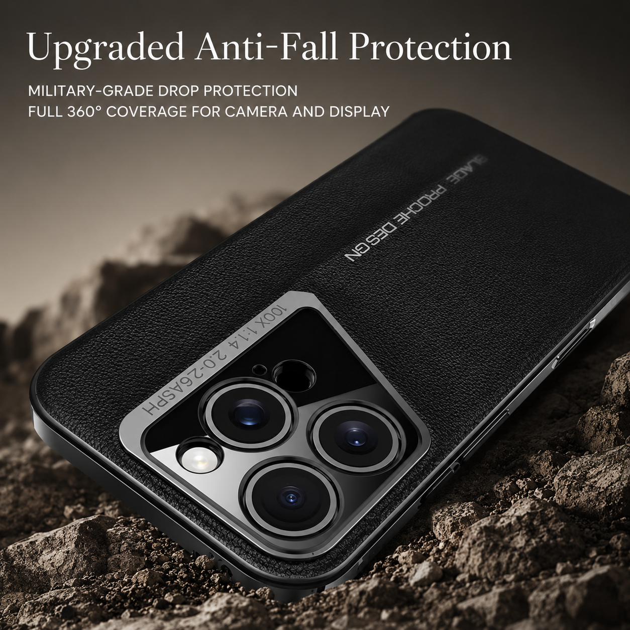 Premium Luxury iPhone Case Electroplated Genuine Leather Cover Hard PC Back TPU Frame Shockproof Camera Lens Protection Slim Anti Slip Design Finish