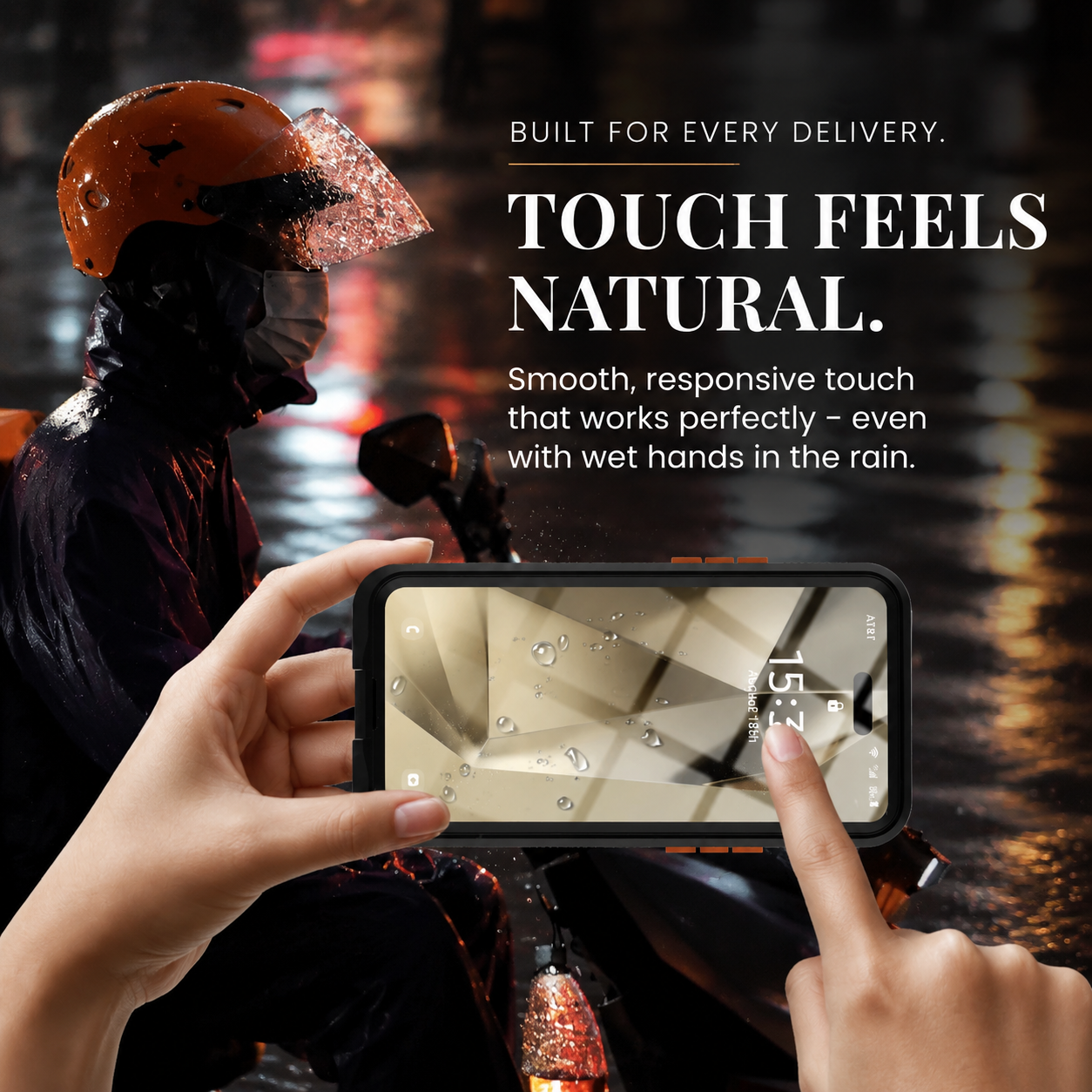 Premium Luxury iPhone Case IP68 Waterproof Cover Full Body Sealed Shockproof Dustproof Protective Outdoor Design Heavy Duty Durable Finish Style