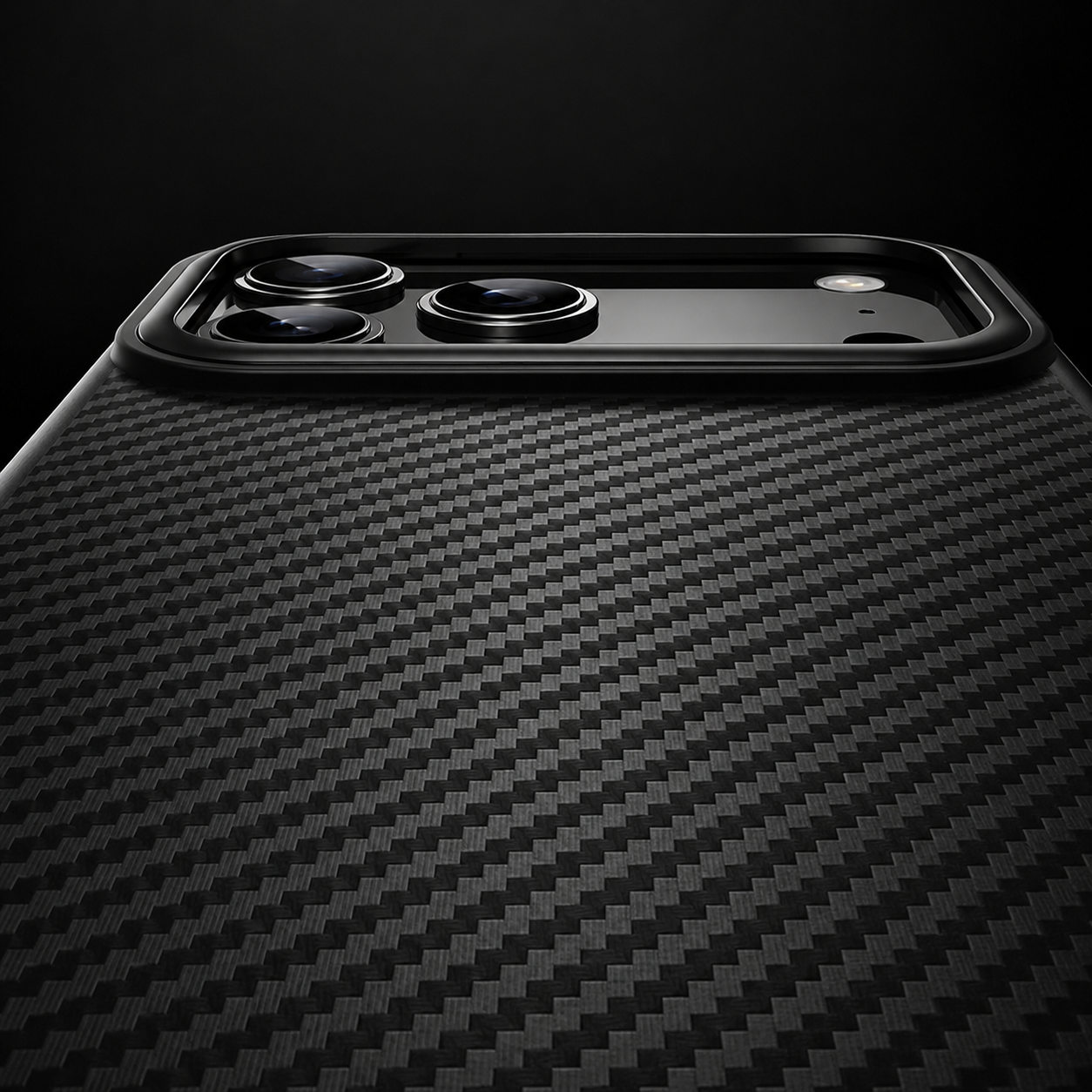 Premium Luxury iPhone Case MagSafe Compatible 600D Kevlar Carbon Fiber Cover TPU PC Hybrid Shockproof Anti Fingerprint Protective Durable Design