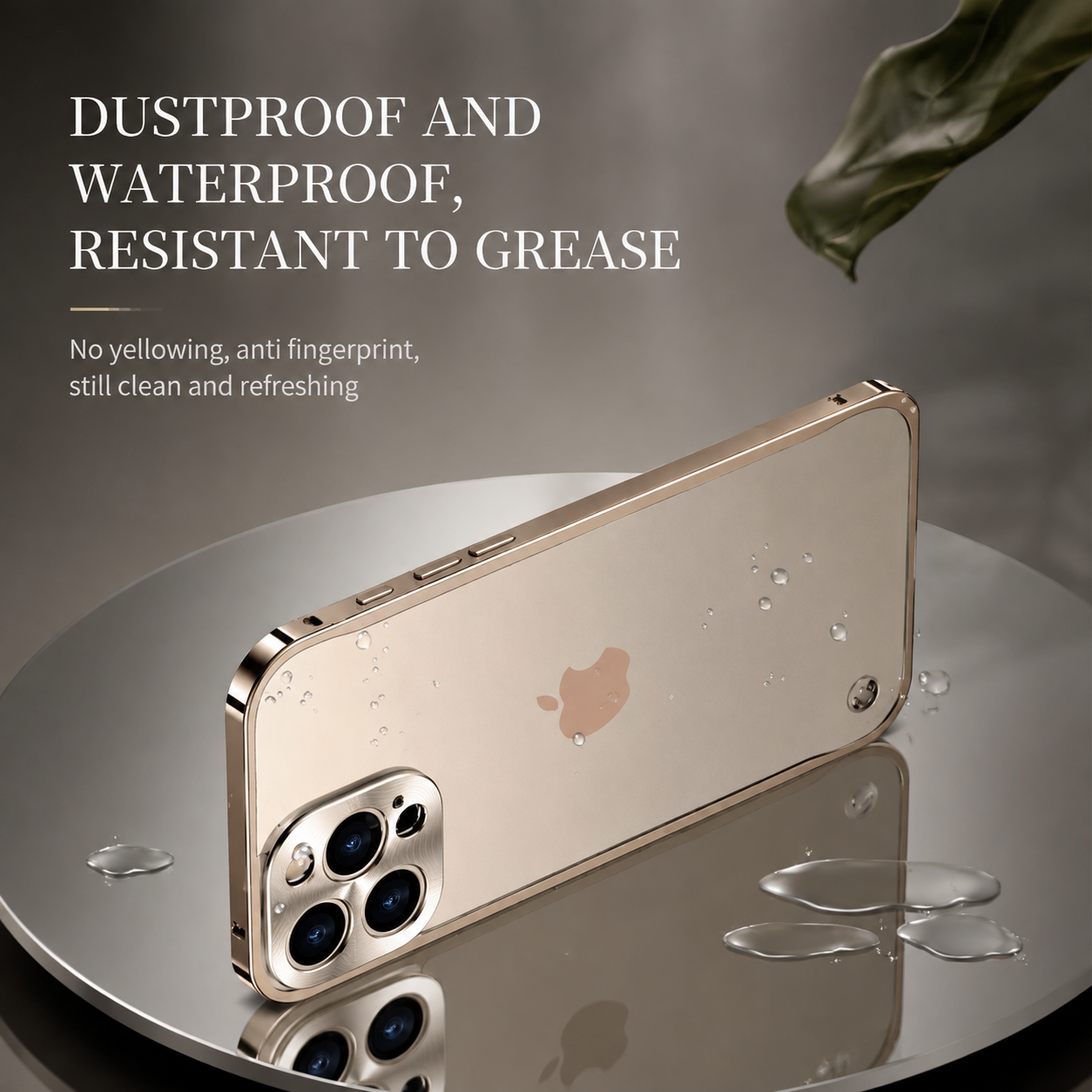 Premium Luxury iPhone Case MagSafe Compatible Aluminum Metal Frame Cover Shockproof Full Camera Protection Magnetic Fit Wireless Charging Slim Design Finish