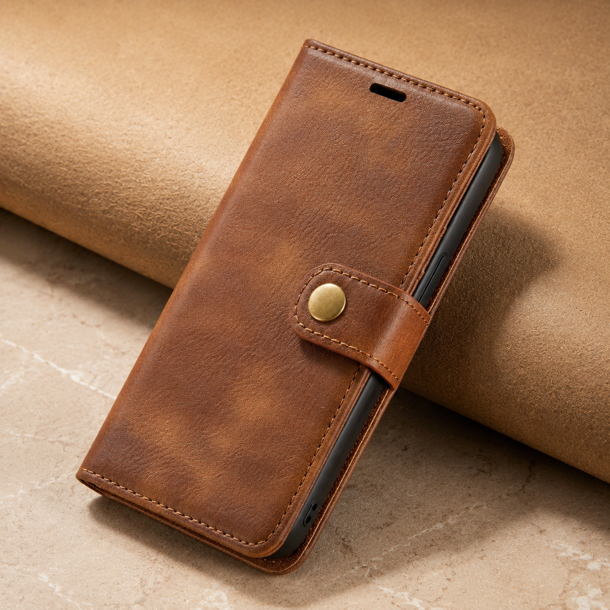 Premium Luxury iPhone Case MagSafe Compatible Detachable Magnetic Wallet Leather Cover Card Holder Shockproof Camera Protection Slim Design Finish