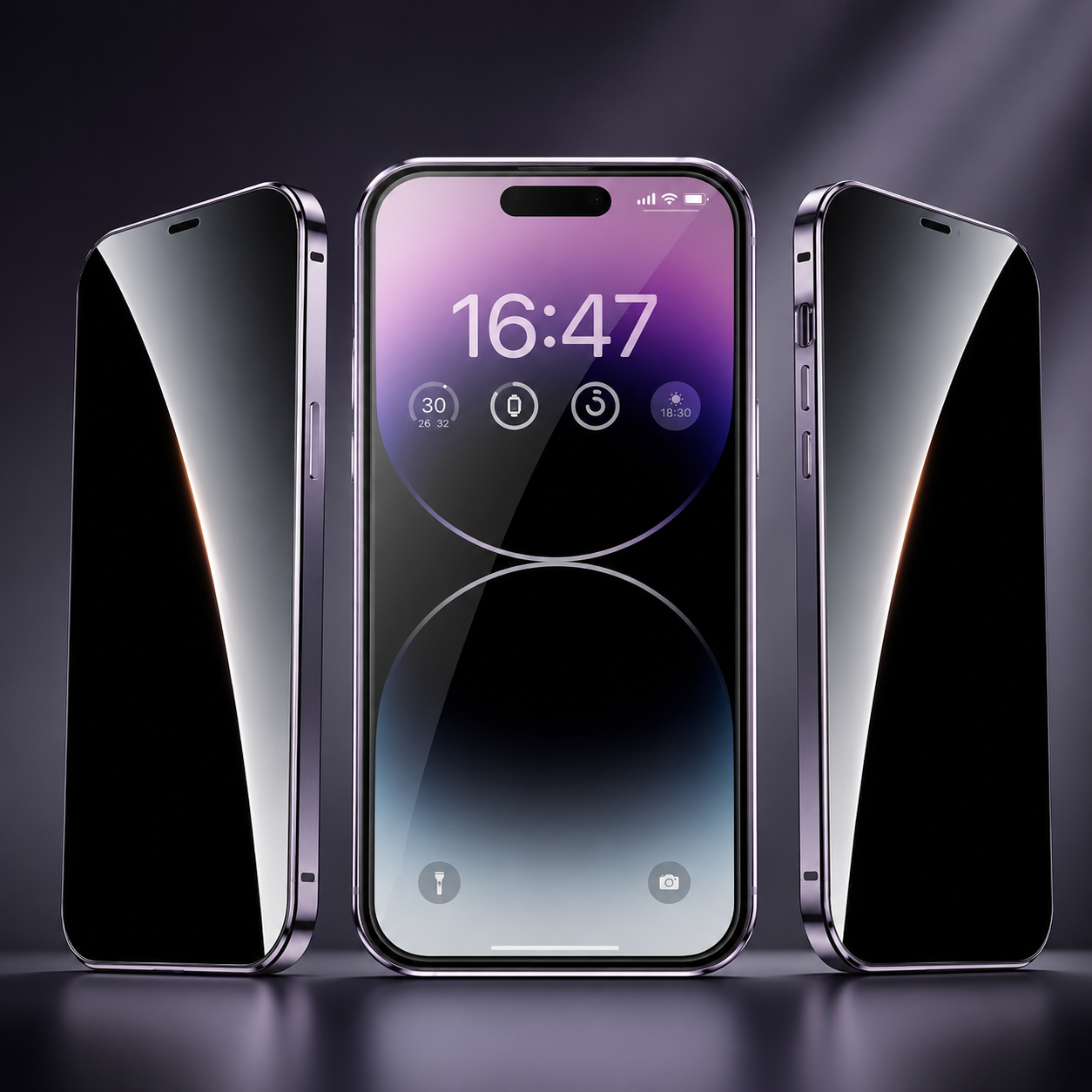 Premium Luxury iPhone Case MagSafe Compatible Double Sided Tempered Glass Privacy Cover Metal Frame Shockproof 360 Full Body Camera Protection Slim Design Finish