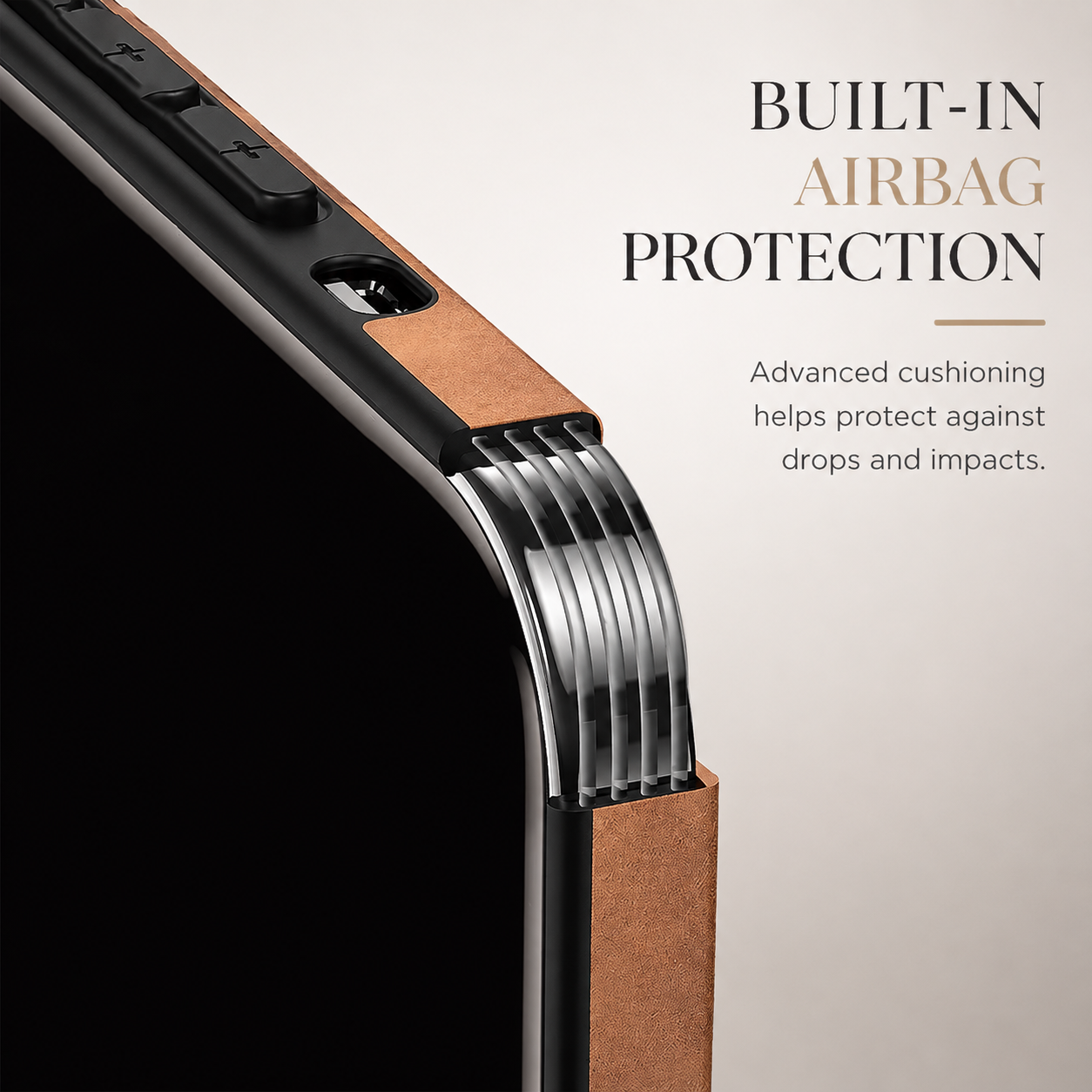 Premium Luxury iPhone Case MagSafe Compatible Genuine Leather Cover Shockproof Camera Lens Protection Slim Protective Durable Design Finish Style