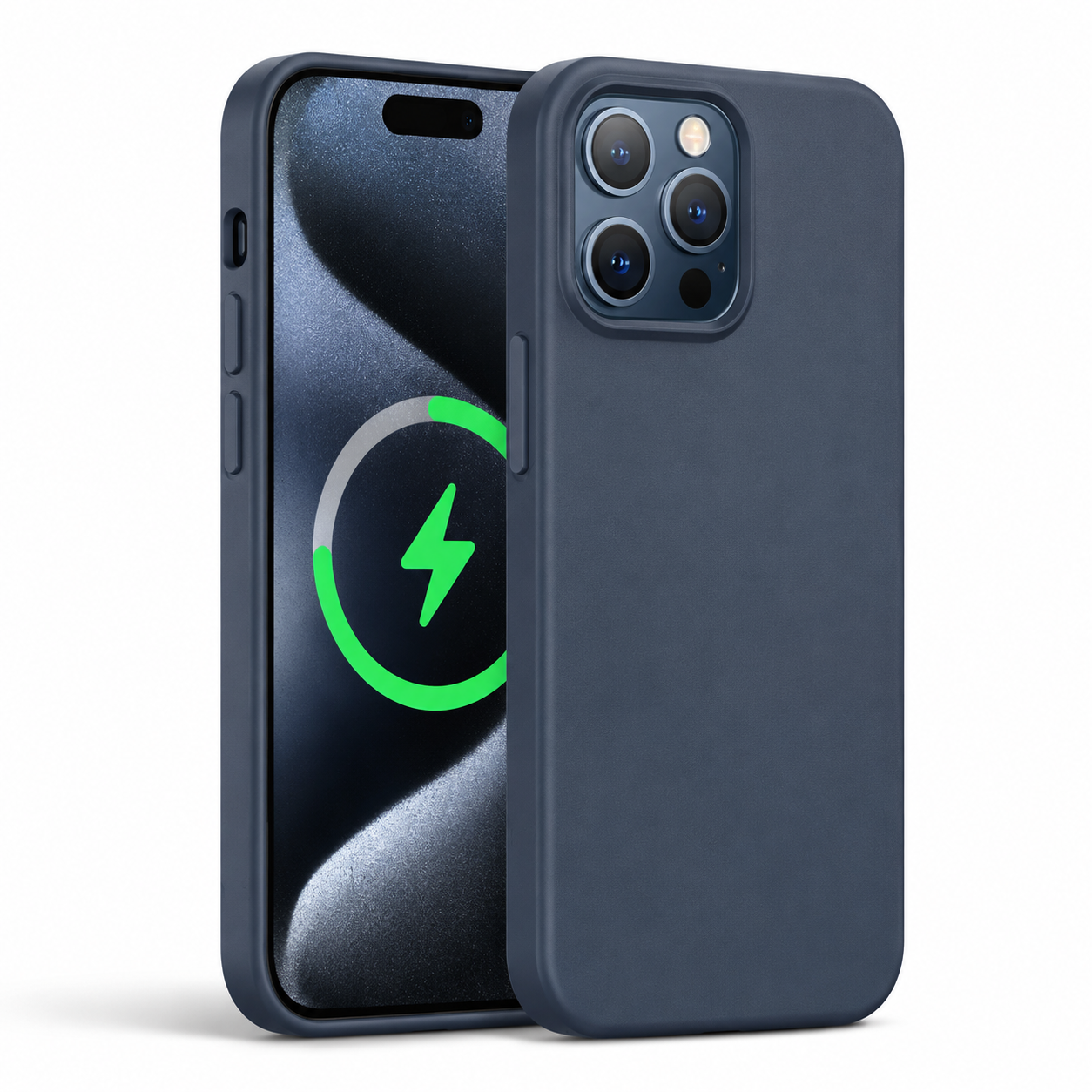 Premium Luxury iPhone Case MagSafe Compatible Leather Cover Strong Magnetic Support Half Wrapped Shockproof Protective Durable Design Premium Finish