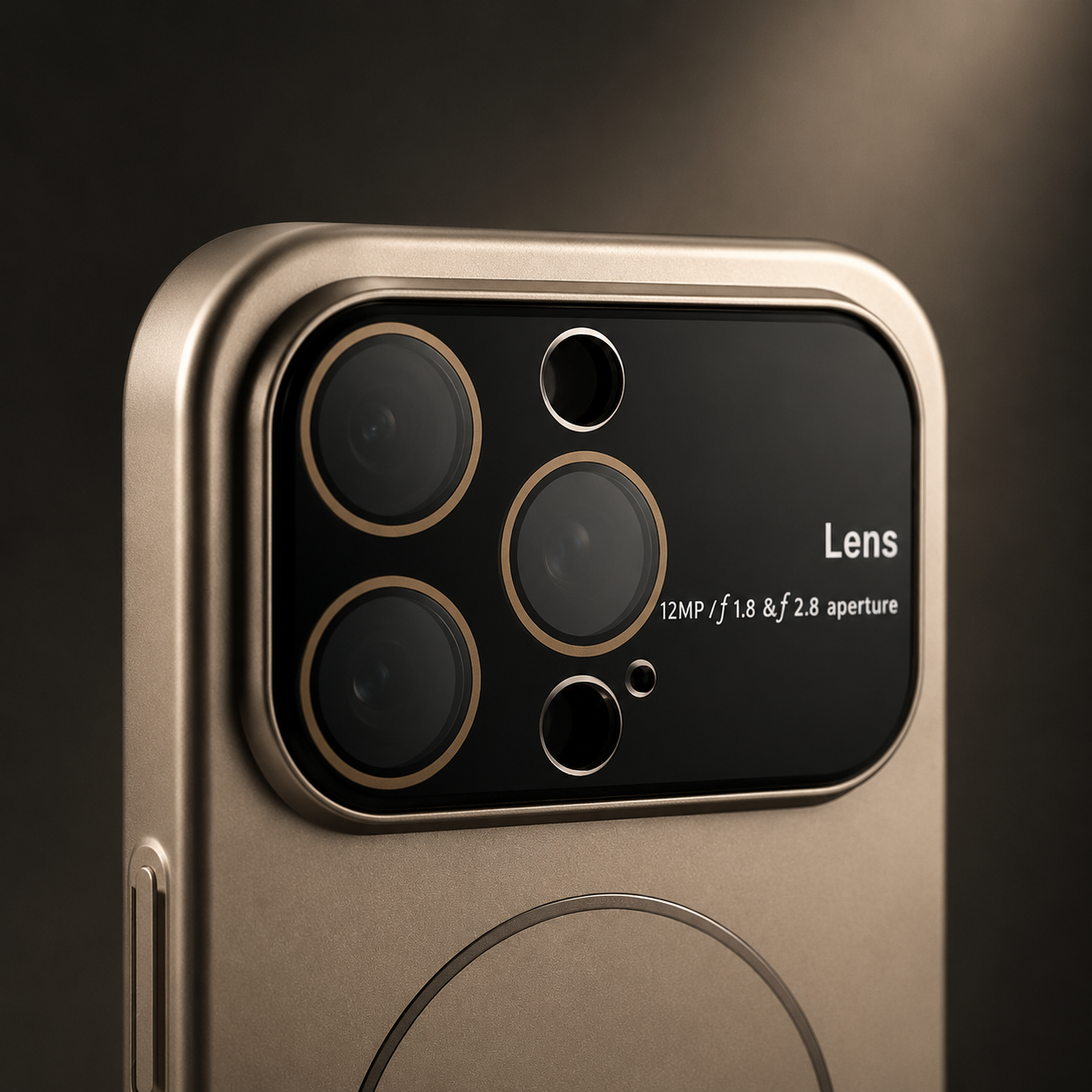 Premium Luxury iPhone Case MagSafe Compatible Matte Magnetic Half Wrapped PC Cover Shockproof Lens Protection Anti Fingerprint Durable Design