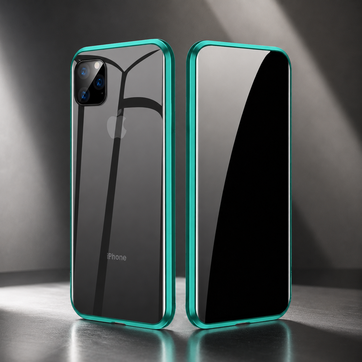 Premium Luxury iPhone Case MagSafe Compatible Privacy Tempered Glass Cover Shockproof 360 Full Body Camera Protection Slim Protective Durable Design Finish