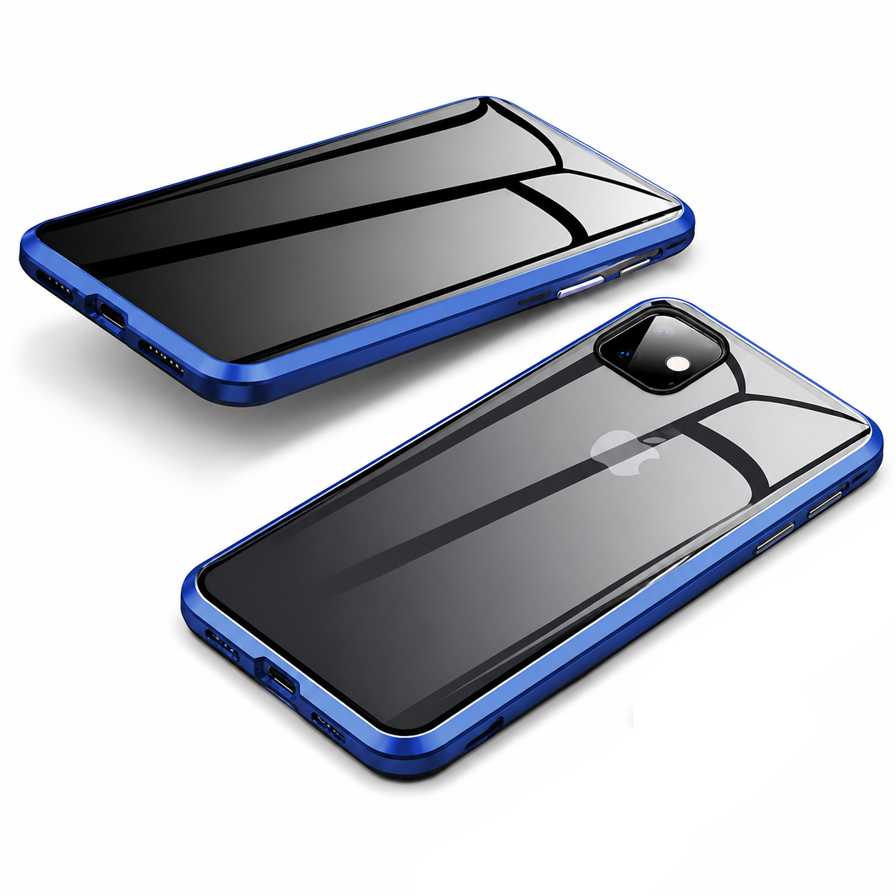Premium Luxury iPhone Case MagSafe Compatible Privacy Tempered Glass Cover Shockproof 360 Full Body Camera Protection Slim Protective Durable Design Finish