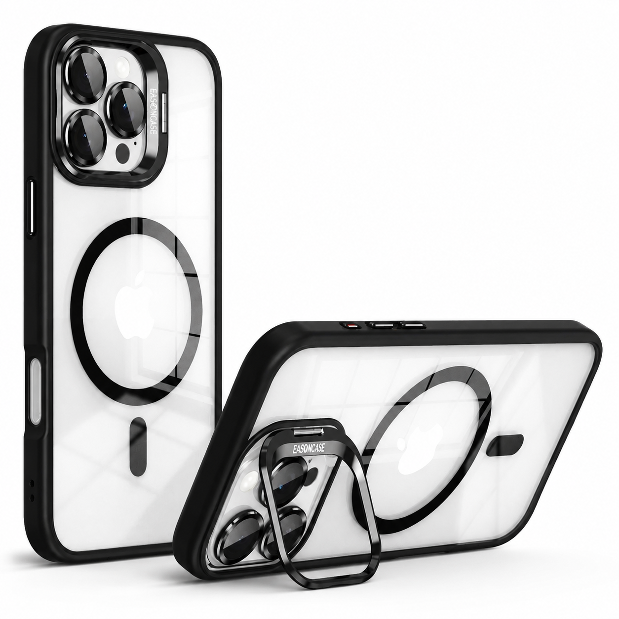 Premium Luxury iPhone Case MagSafe Compatible Shockproof Bumper Cover Full Body Protection Camera Lens Guard Slim Durable Design Finish