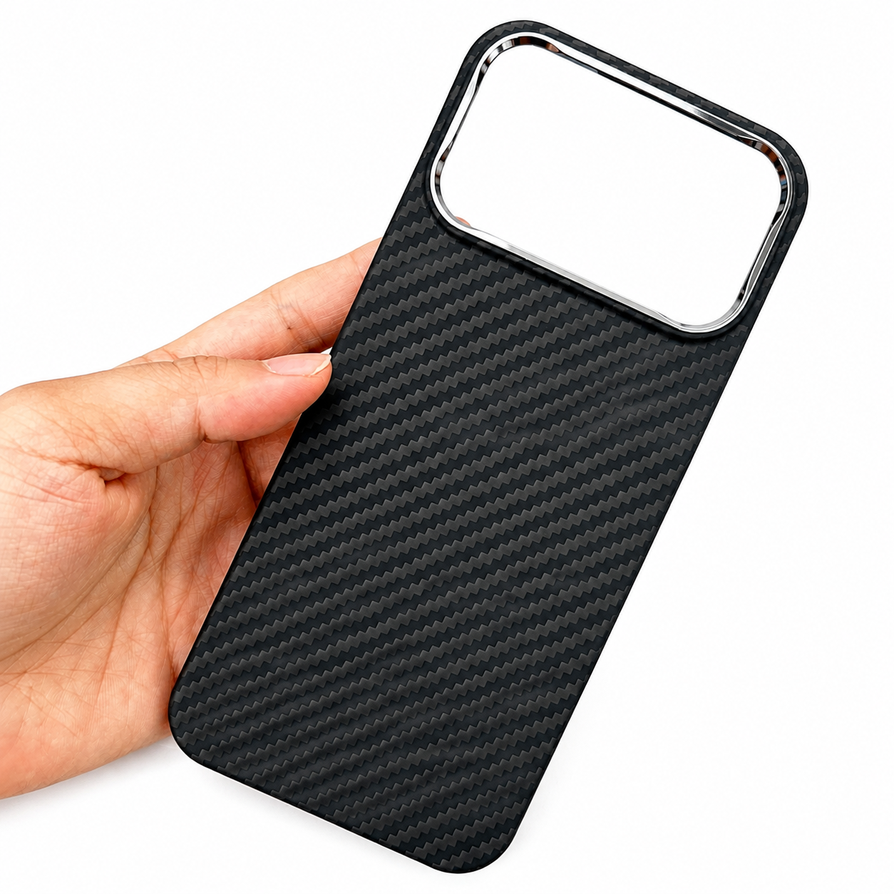 Premium Luxury iPhone Case MagSafe Compatible Ultra Thin Aramid Carbon Fiber Cover Kevlar Grade Shock Resistant Washable Protective Durable Design