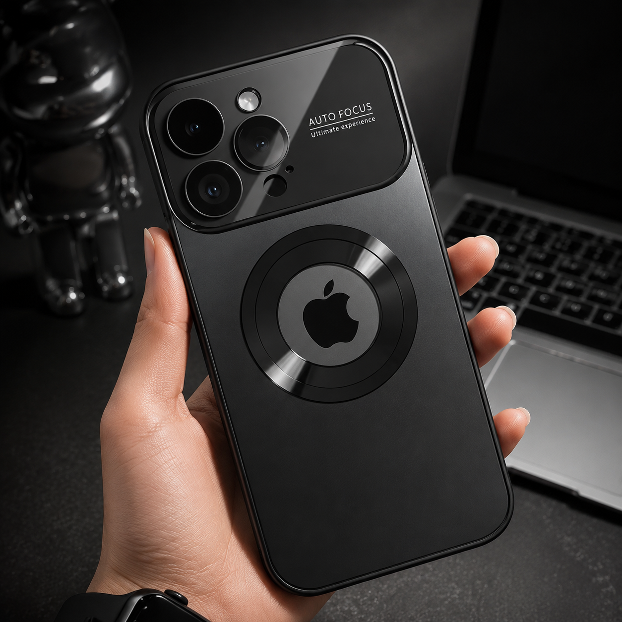 Premium Magnetic iPhone Case Matte Finish MagSafe Compatible Shockproof Slim Protective Cover Camera Lens Protection Durable Full Coverage Design